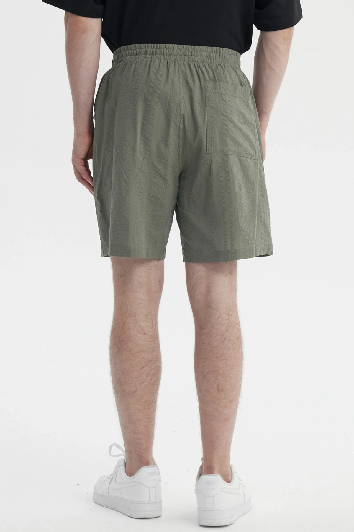 Bermuda Hombre Calce Recto Verde Militar - Image 3