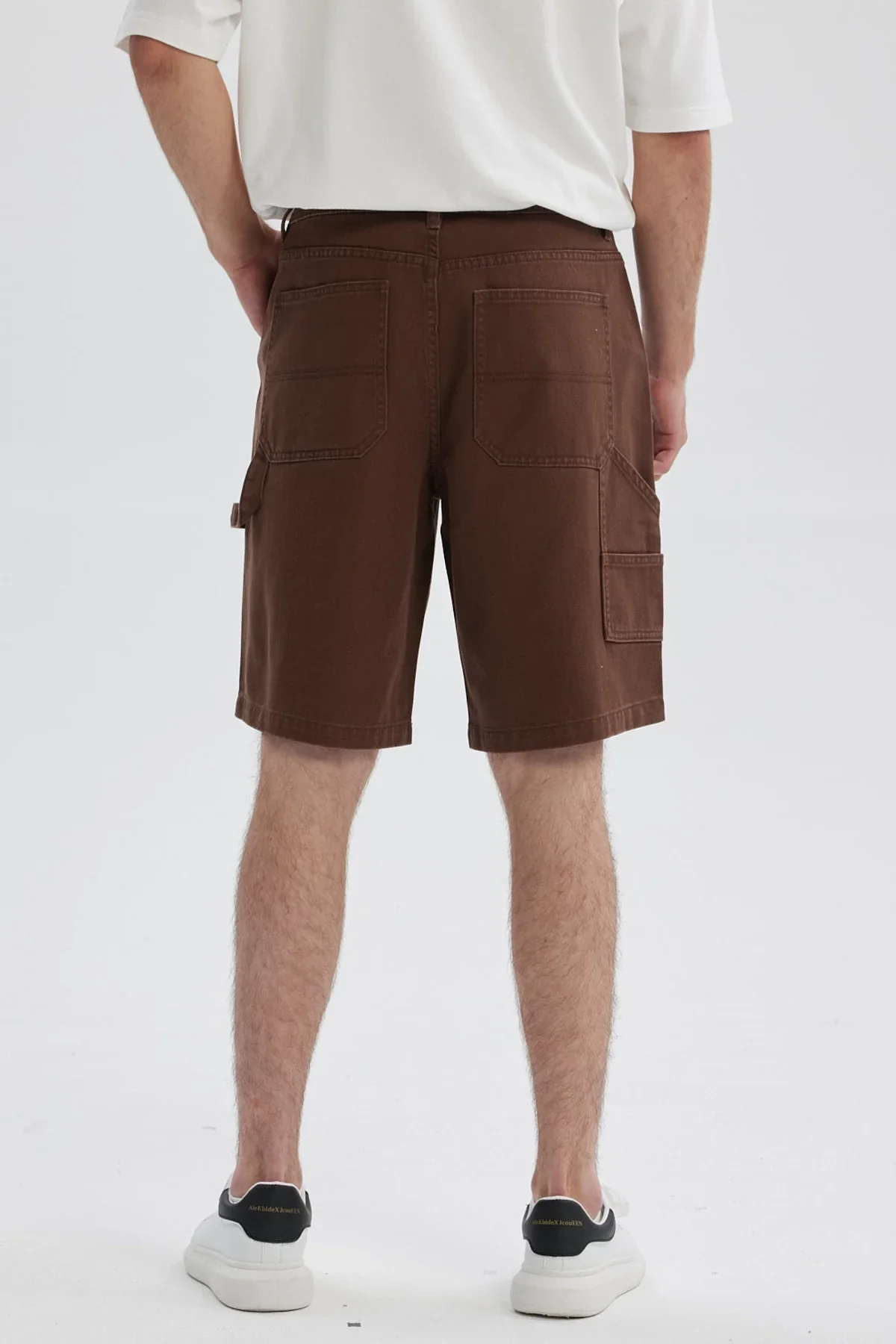 Bermuda Hombre Carpintero Baggy Fit Café - Image 3