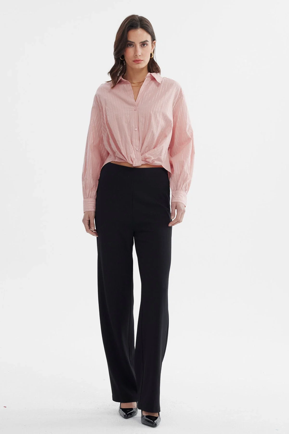 Blusa Mujer Oversize Rosado - Image 4