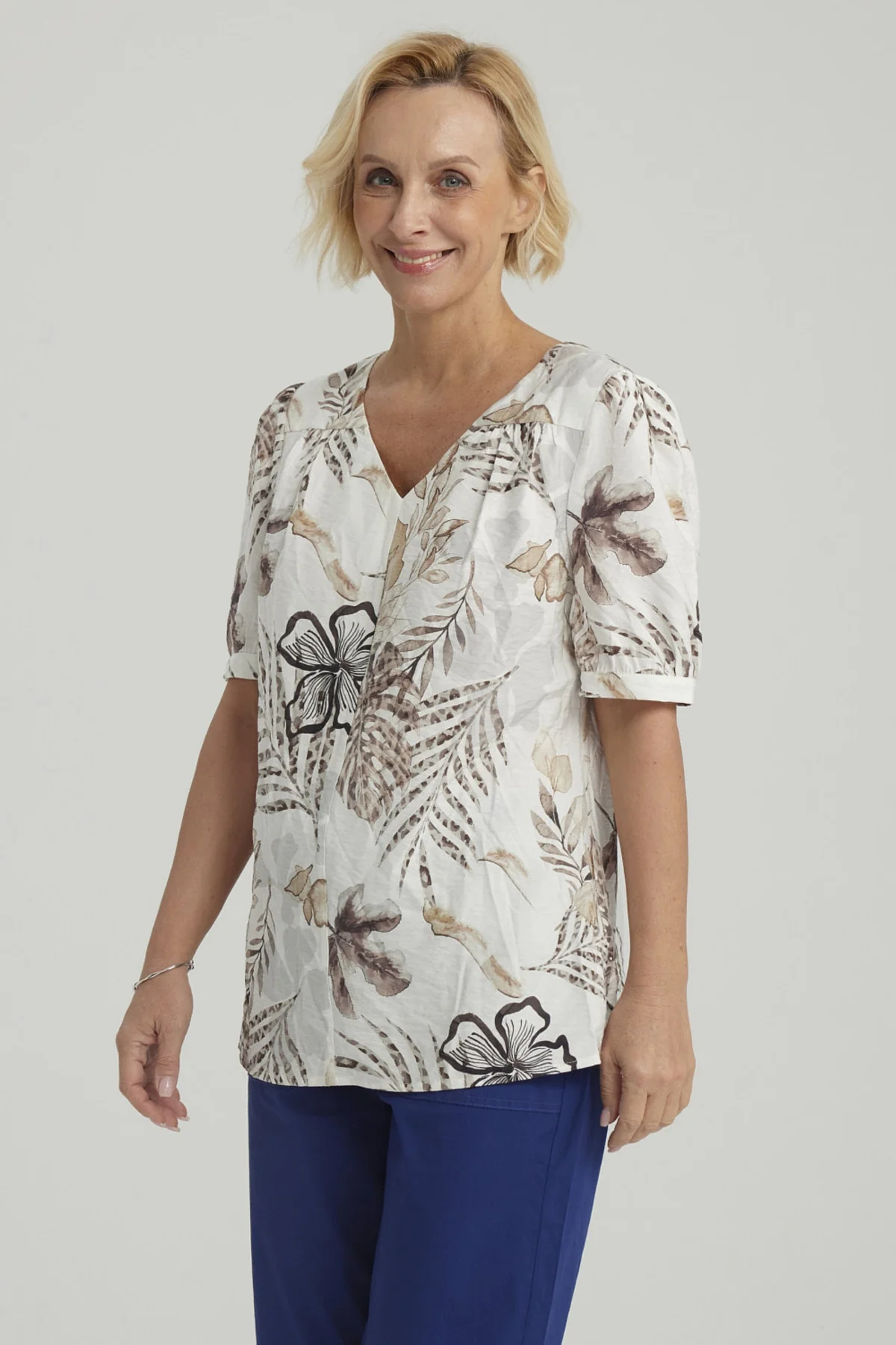 Blusa Mujer Rapport Crudo - Image 2