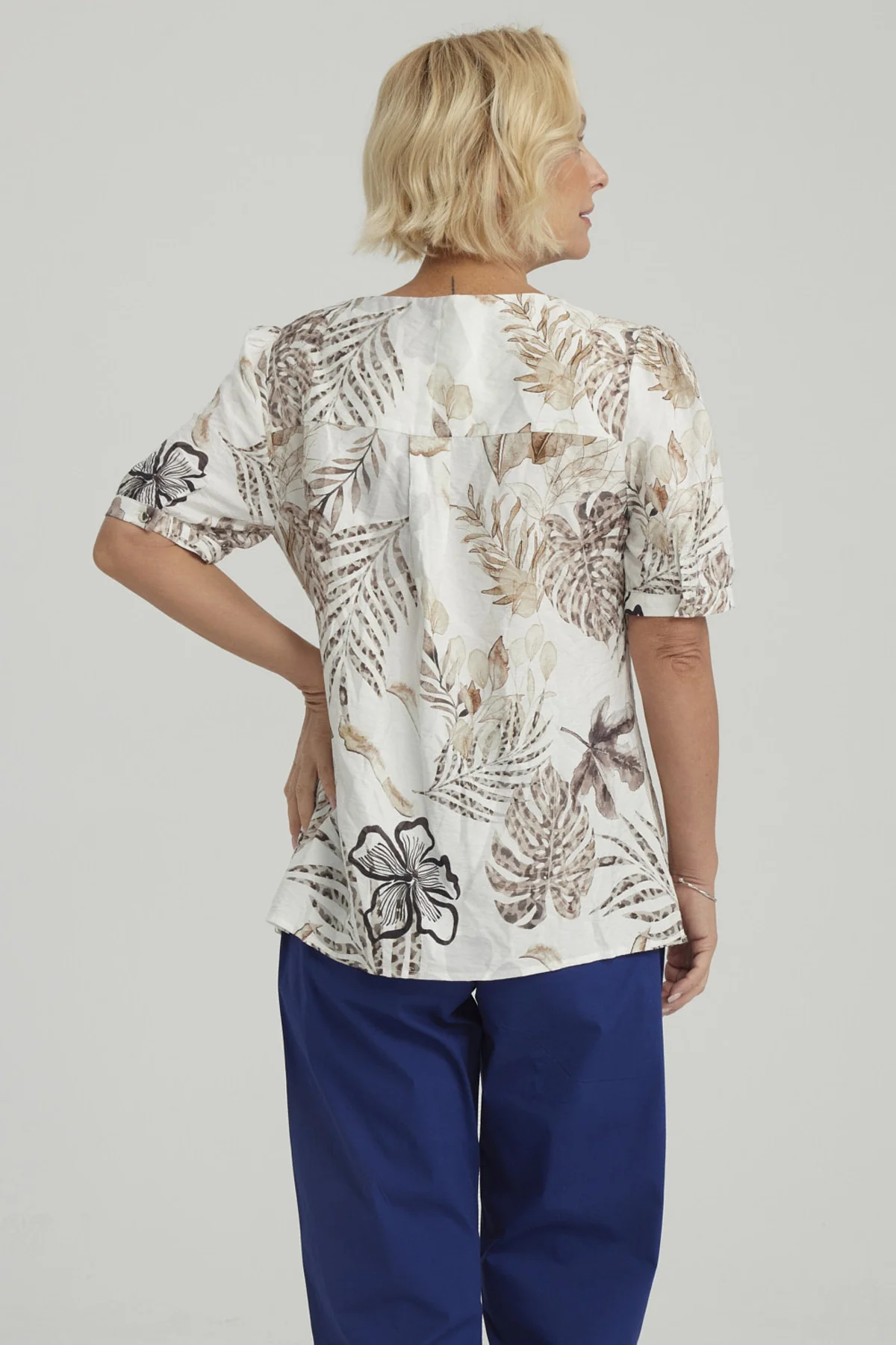 Blusa Mujer Rapport Crudo - Image 3