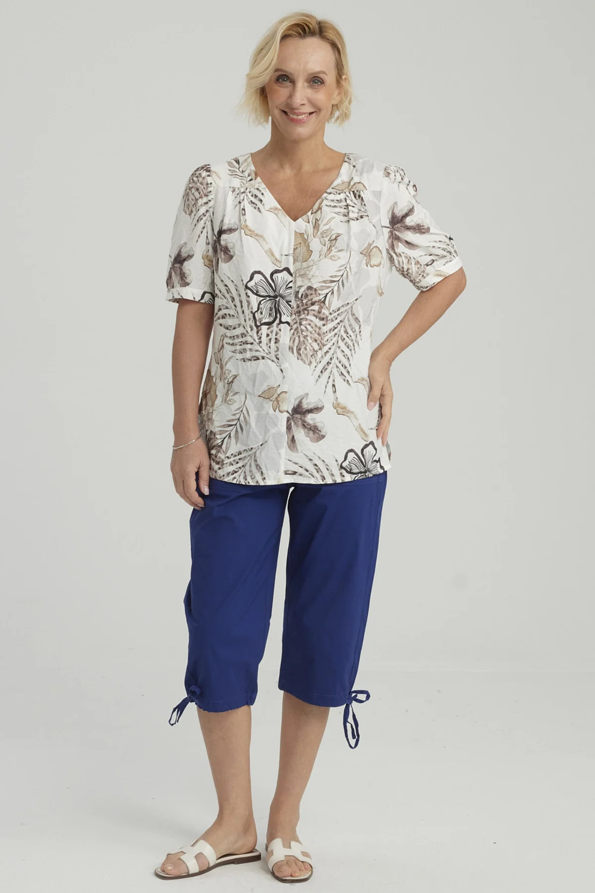Blusa Mujer Rapport Crudo - Image 4