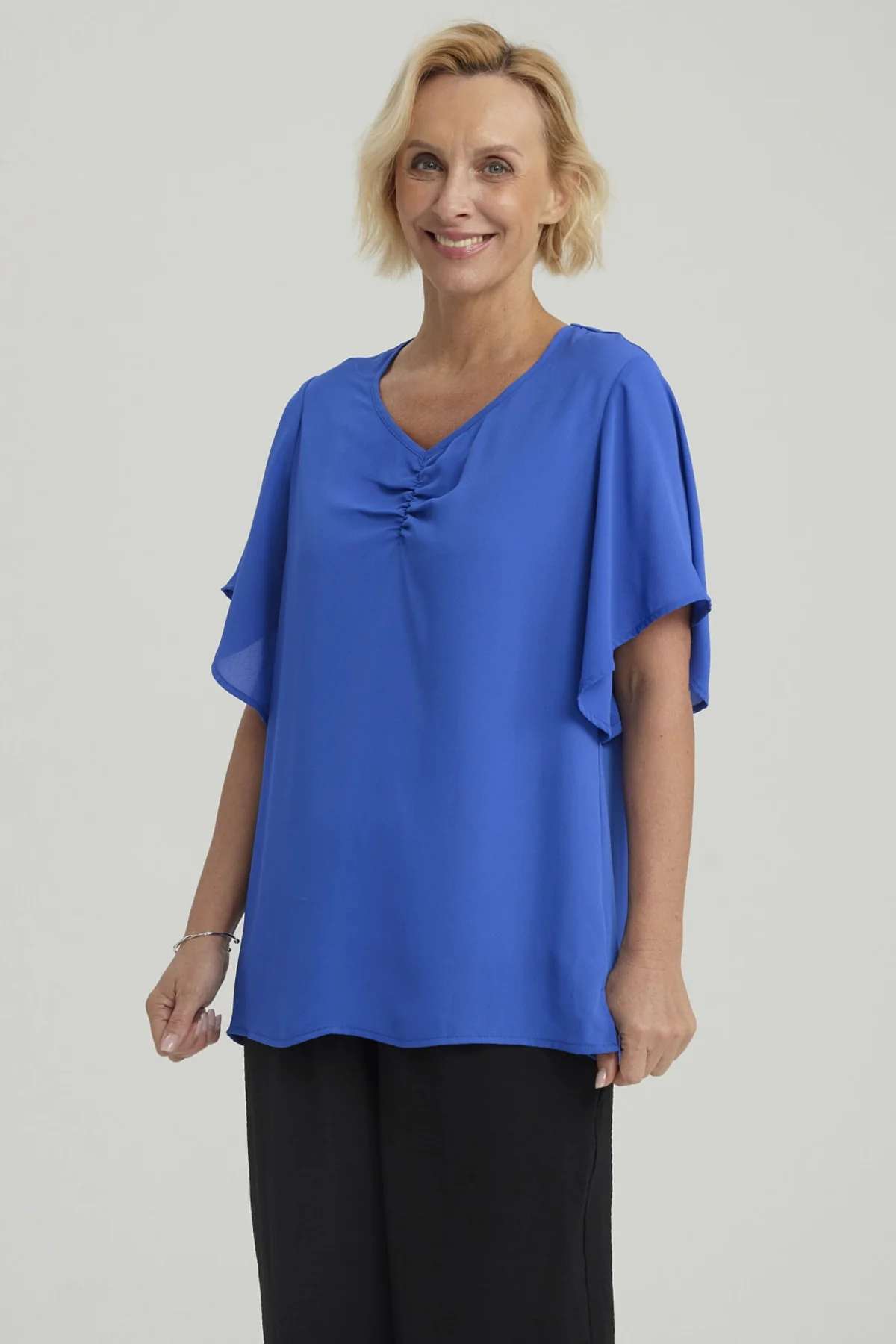 Blusa Mujer Vuelos Azulino - Image 2