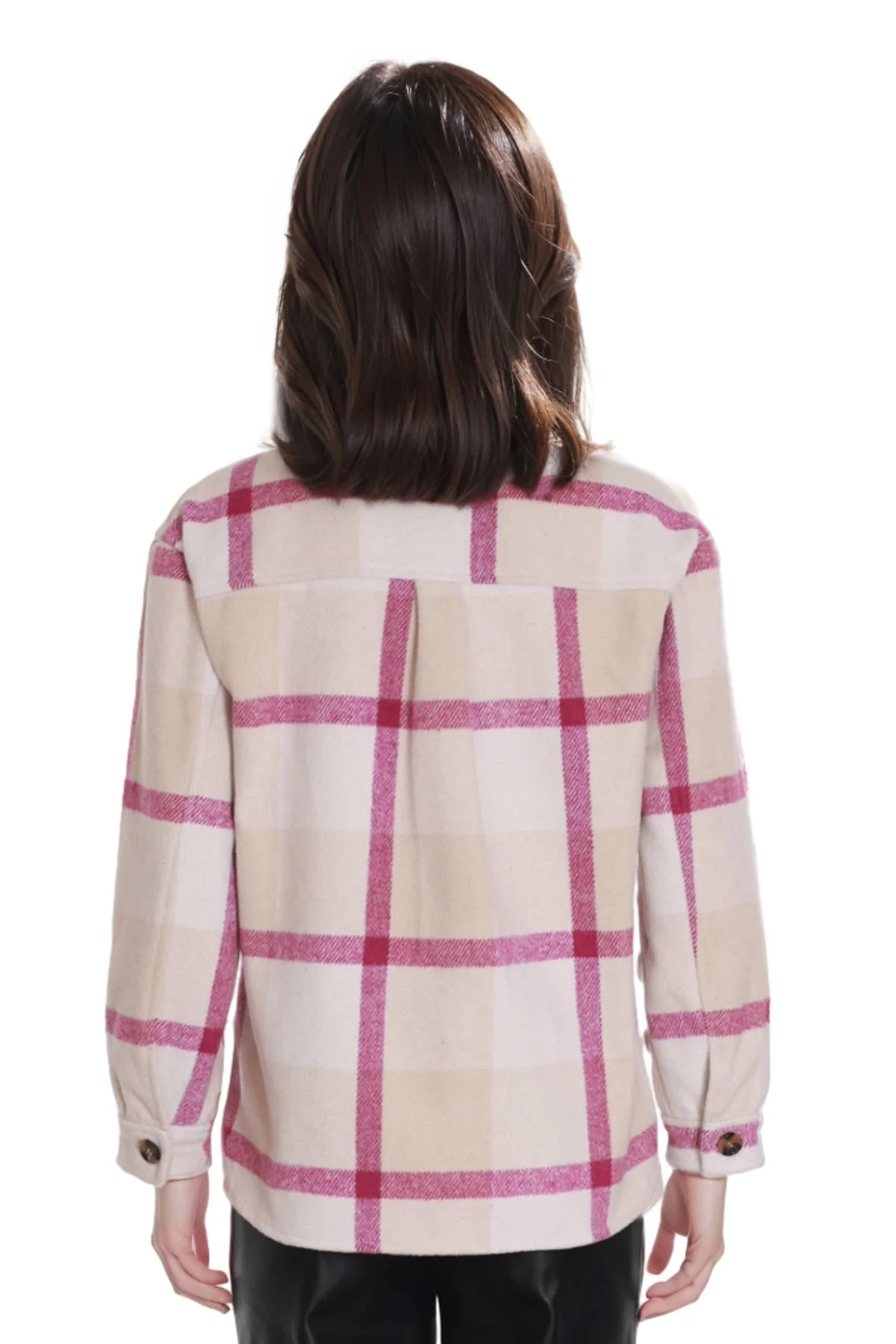 Blusa Niña Cotelé Polar Interior Beige - Image 2