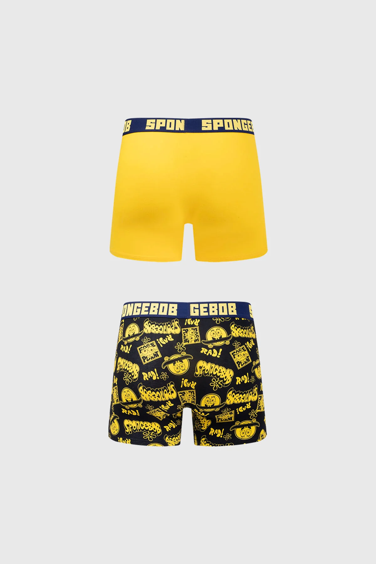 Boxer Hombre Bipack Bob Esponja Amarillo - Image 2