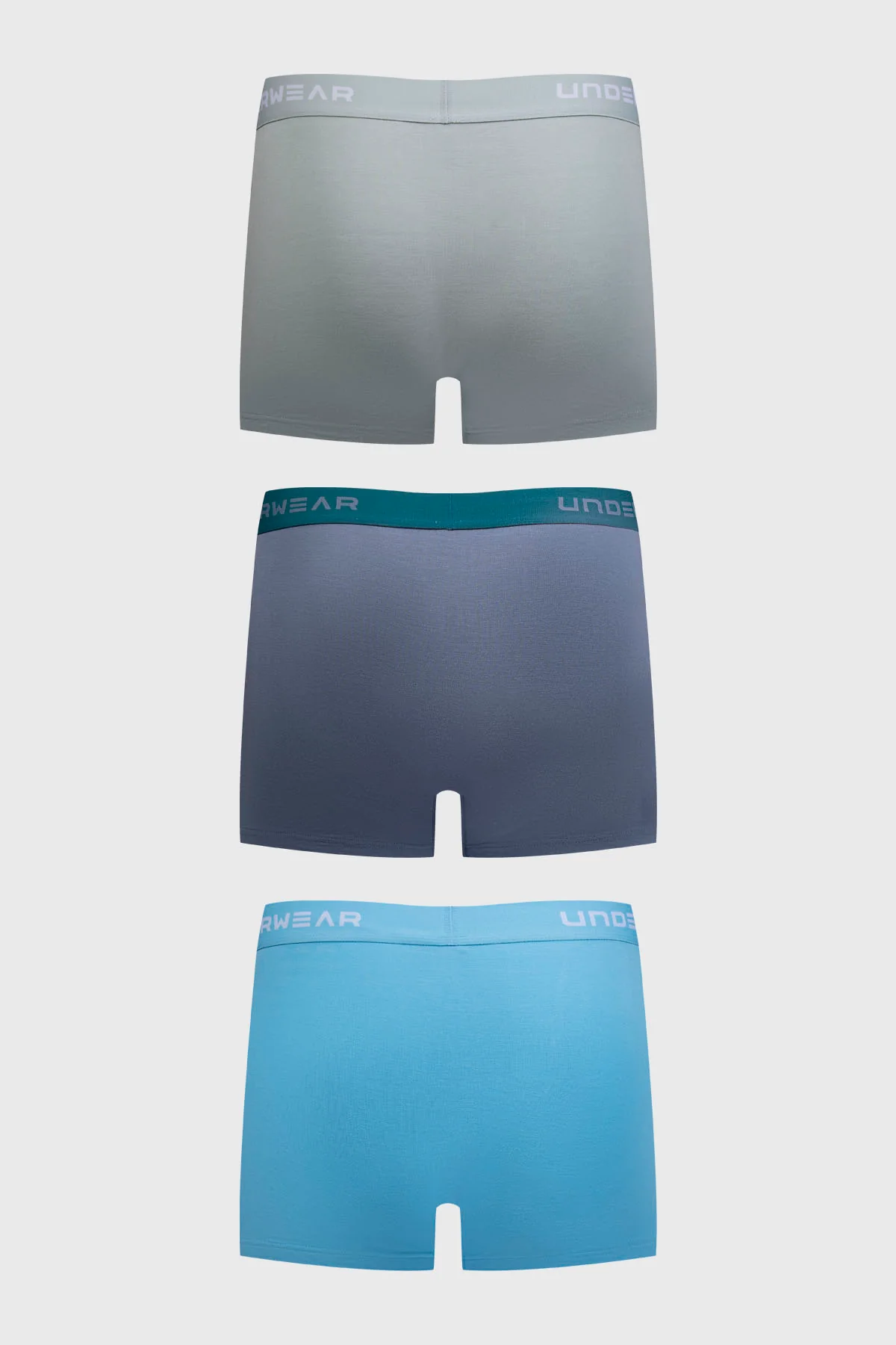 Boxer Hombre Tripack Bamboo Azul - Image 2