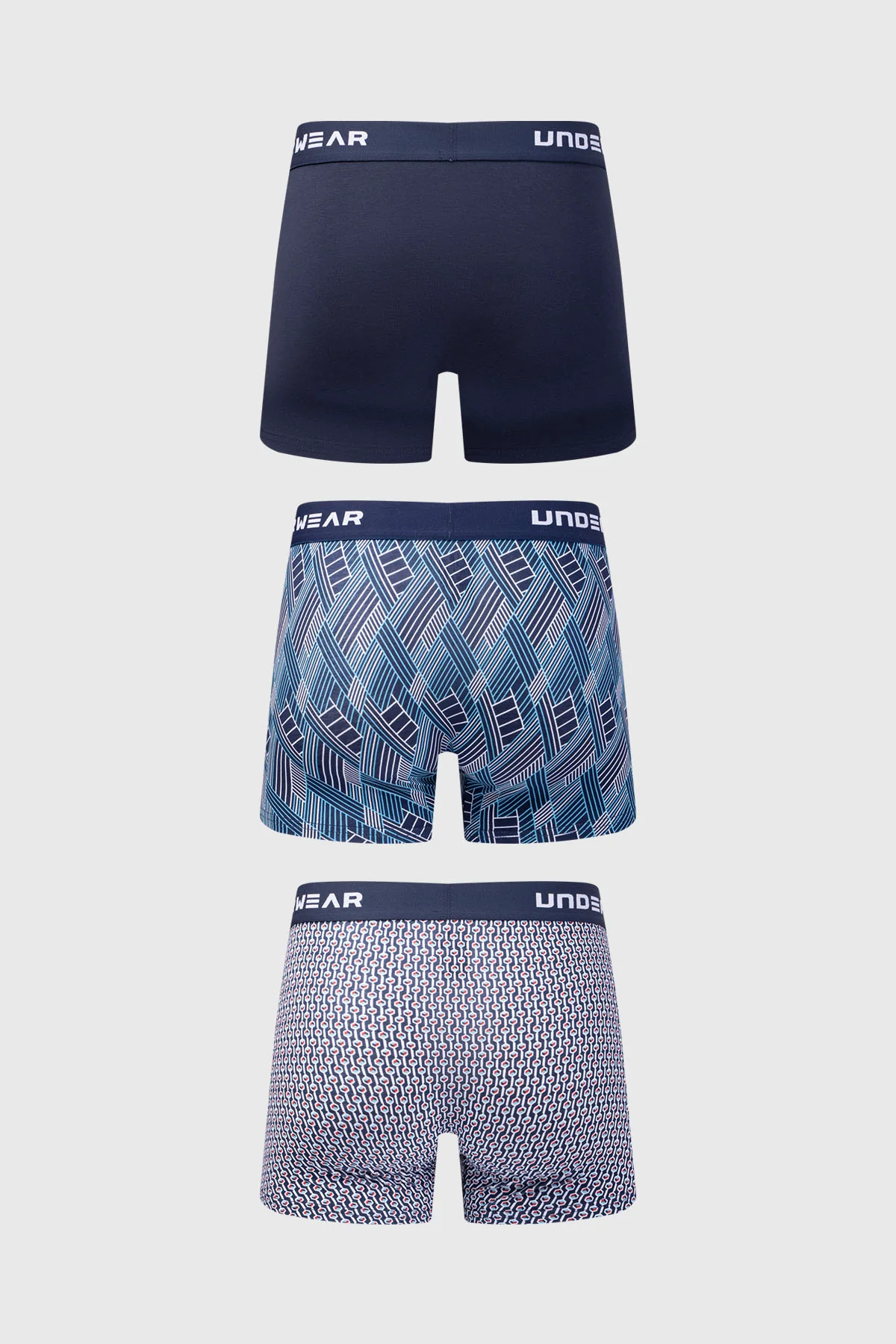 Boxer Hombre Tripack Full Azul Marino - Image 2