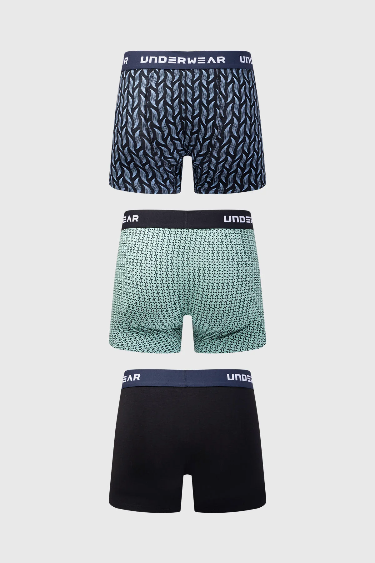 Boxer Hombre Tripack Full Negro - Image 2
