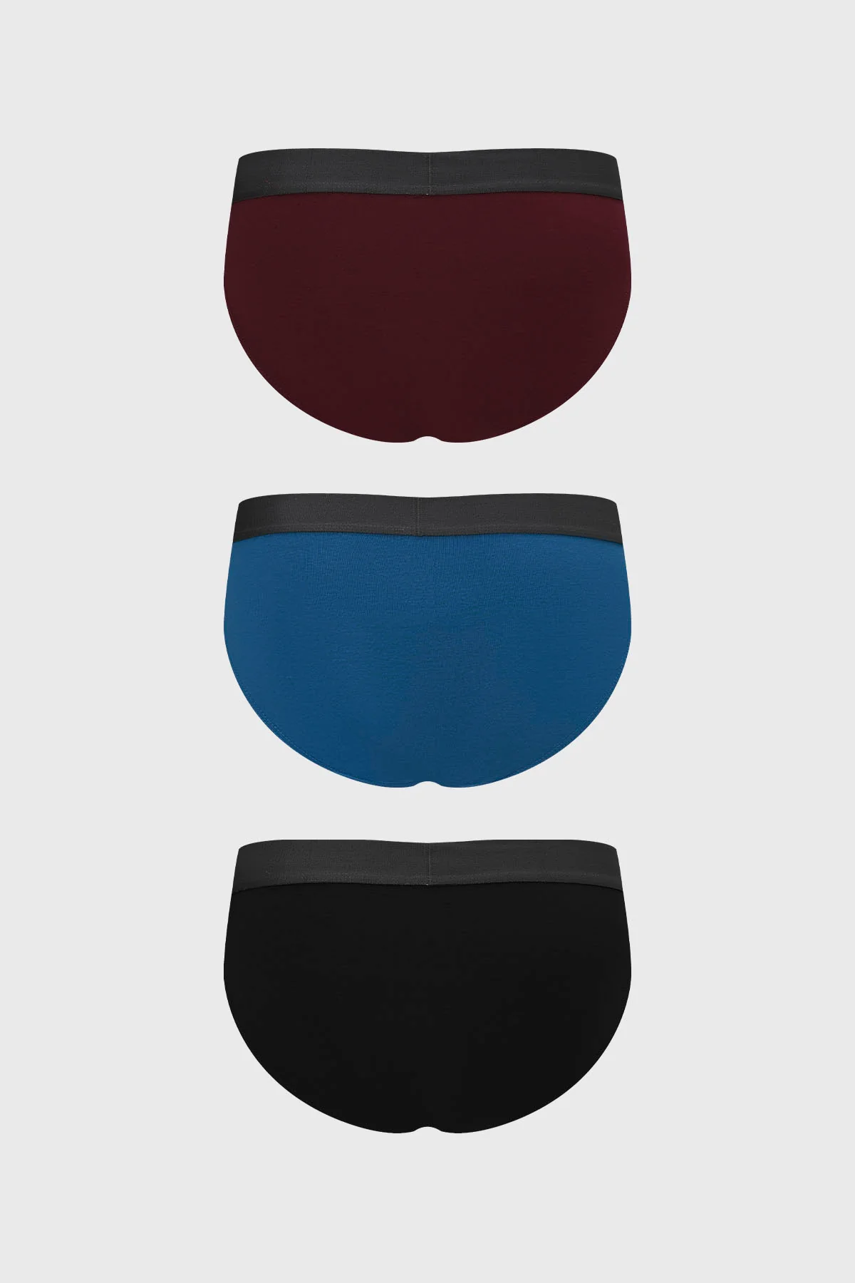 Boxer Hombre Tripack Liso Azul - Image 2