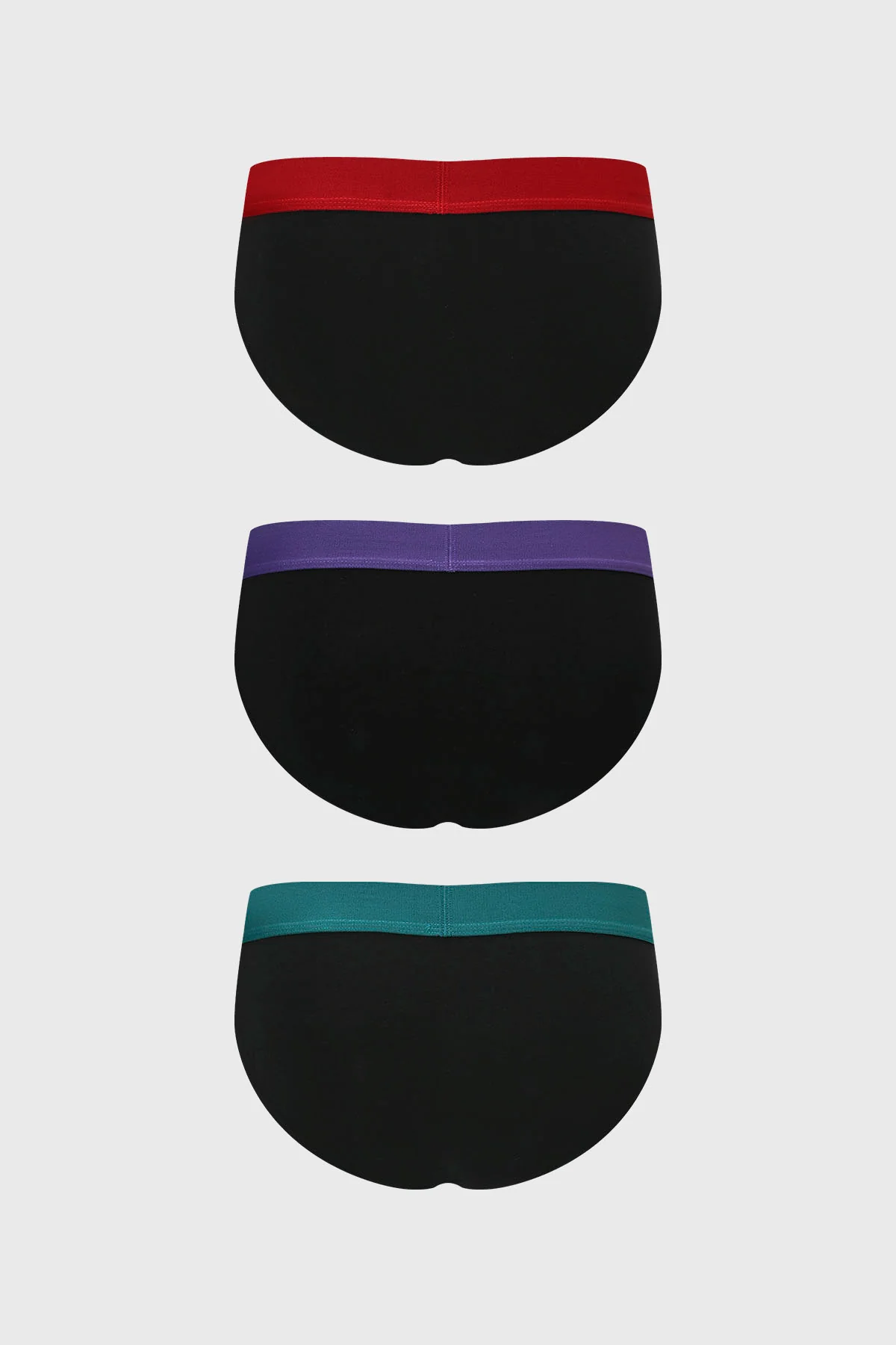 Boxer Hombre Tripack Liso Negro - Image 2