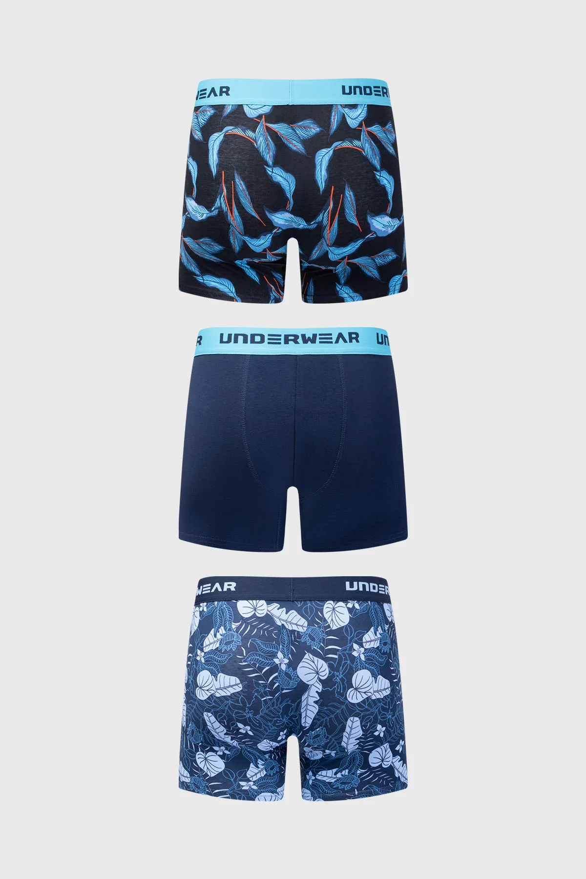 Boxer Hombre Tripack Rapport Azul - Image 2