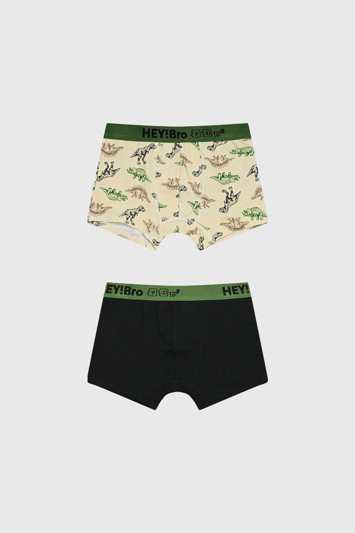 Boxer Niño Bipack Print Verde