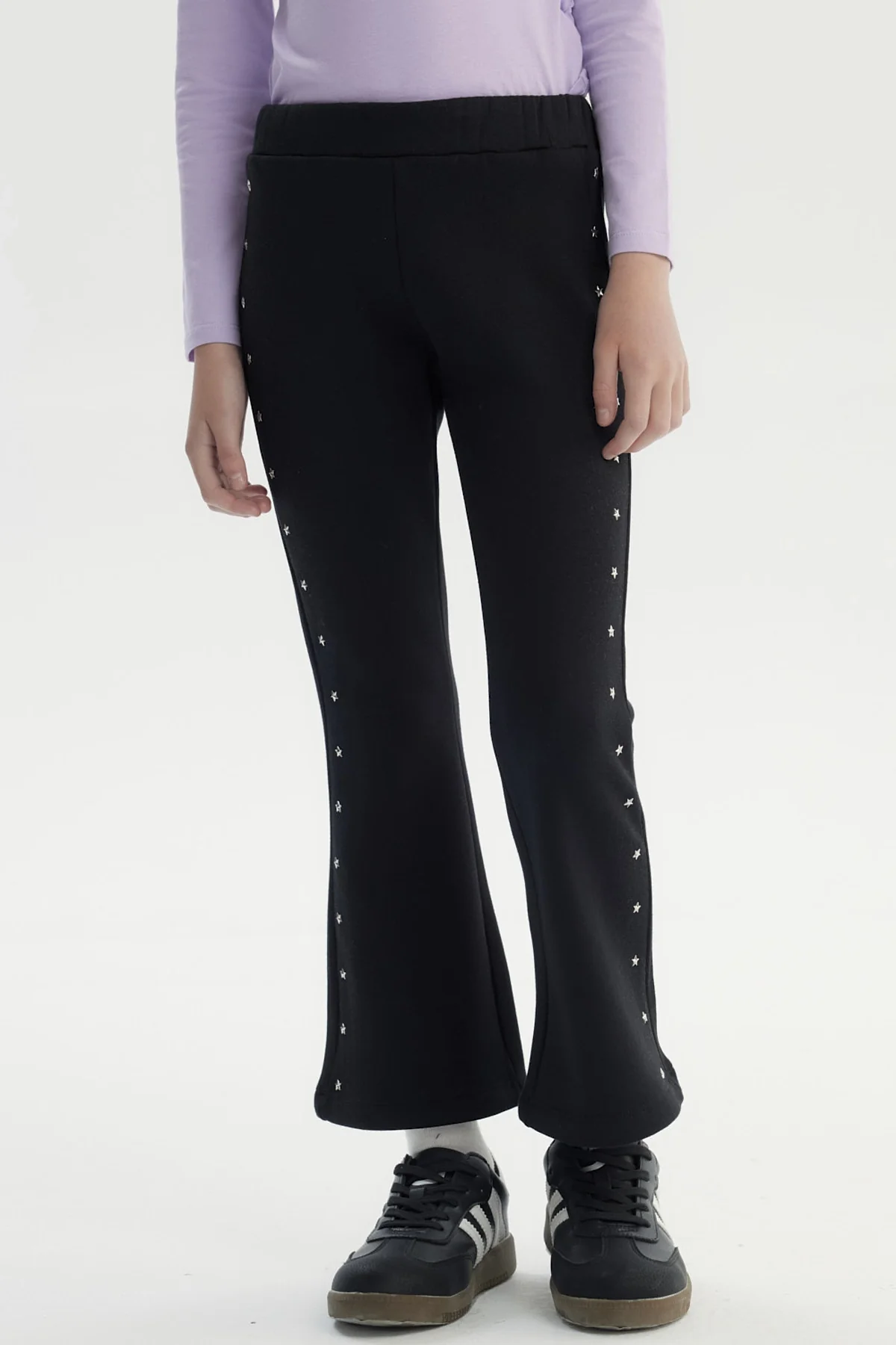 Calza Niña Leve Flare Negro