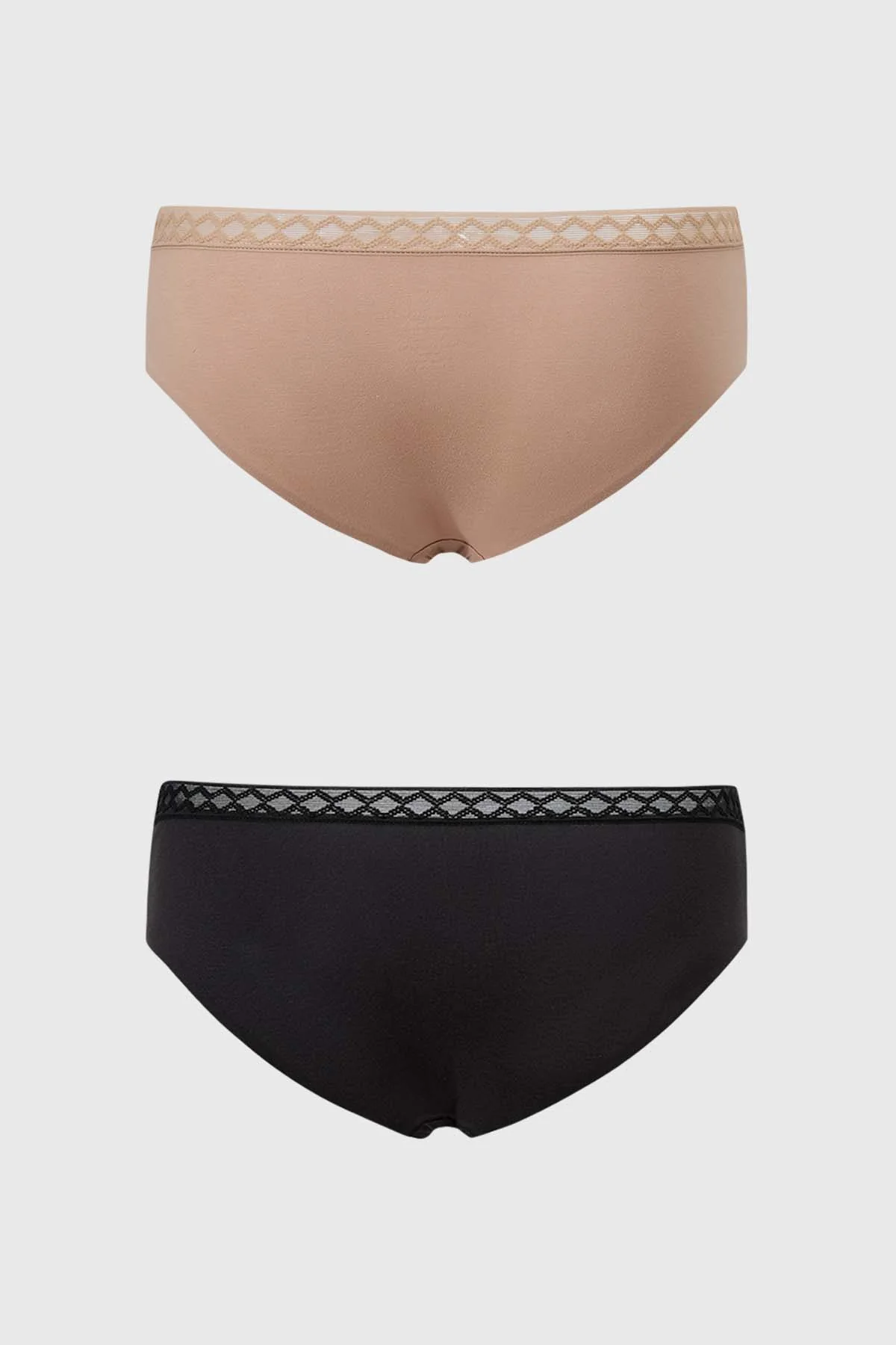Calzón Mujer Bipack Bikini Invisible Cafe Claro - Image 2