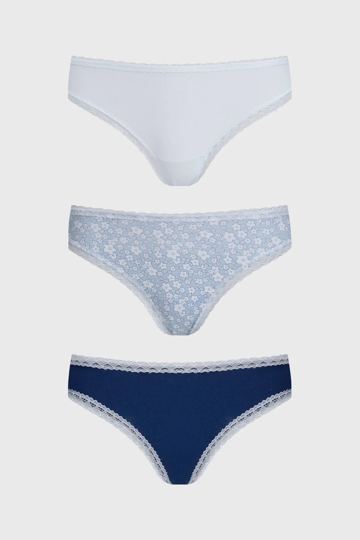 Calzón Mujer Colaless Azul Claro