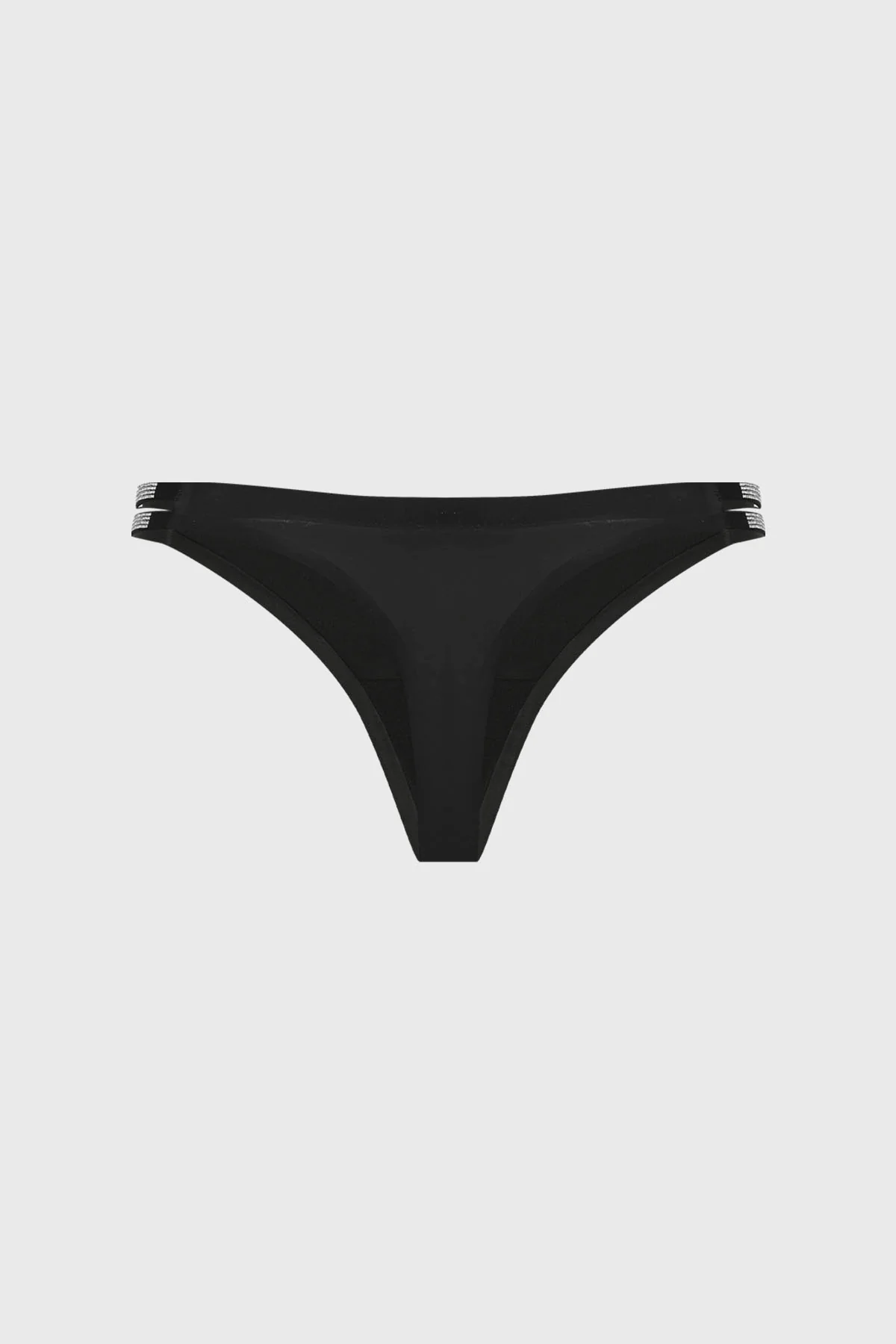 Calzón Mujer Colaless Detalle Strass Negro - Image 2