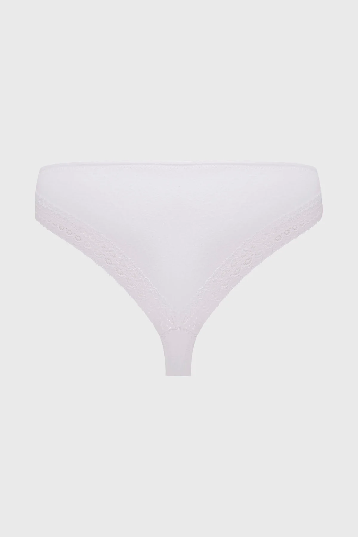 Calzón Mujer Colaless Liso Detalle Blanco - Image 2