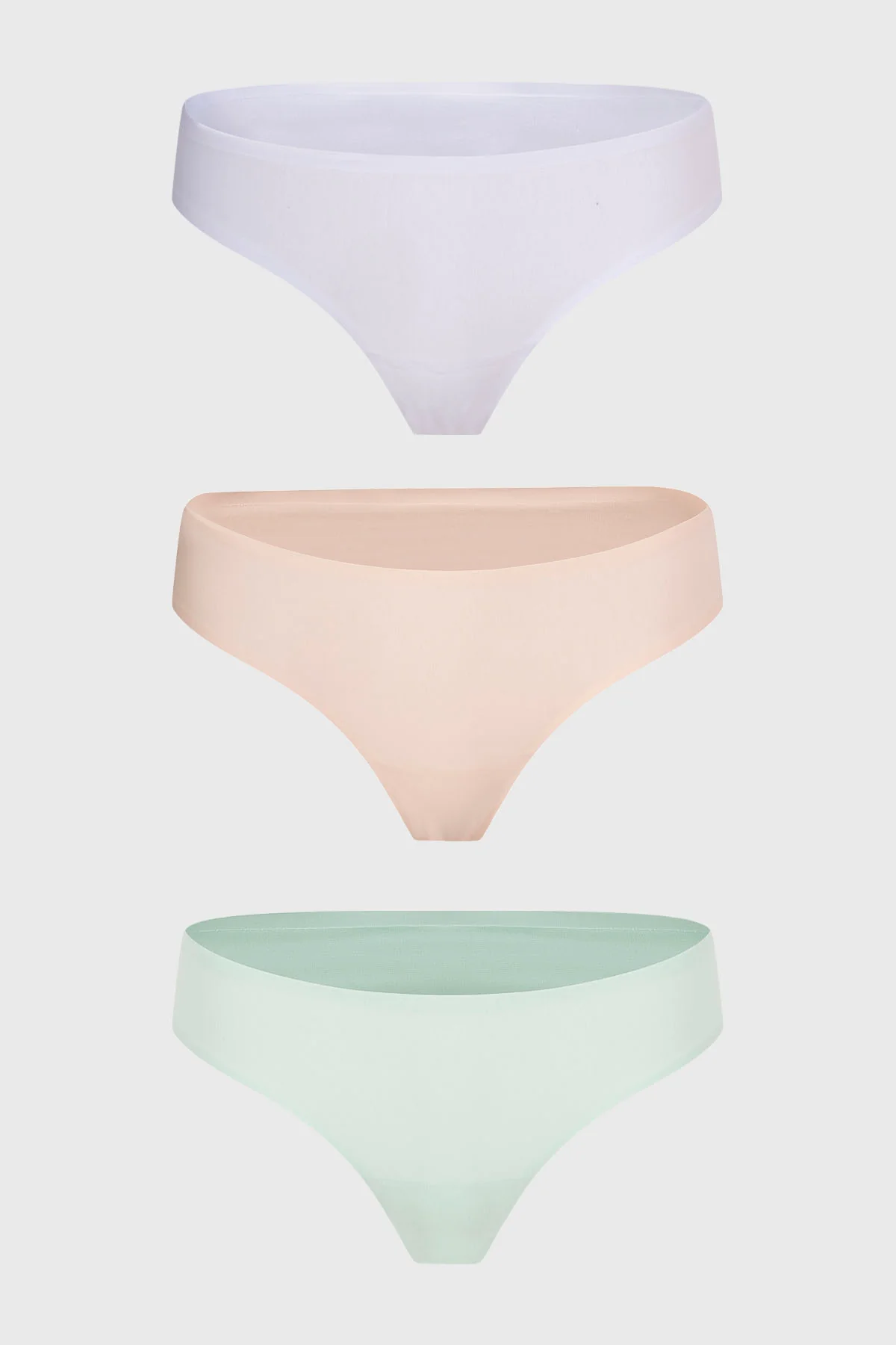 Calzón Mujer Colaless Tripack Liso Menta