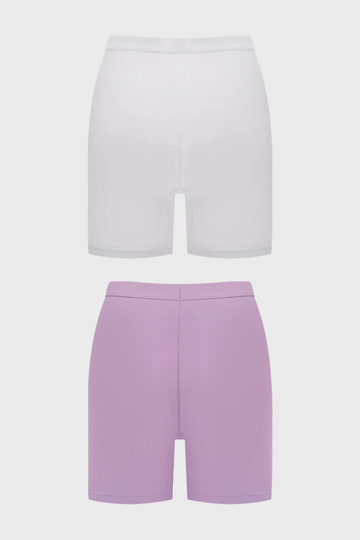 Calzón Mujer Short Pierna Larga Lila - Image 2