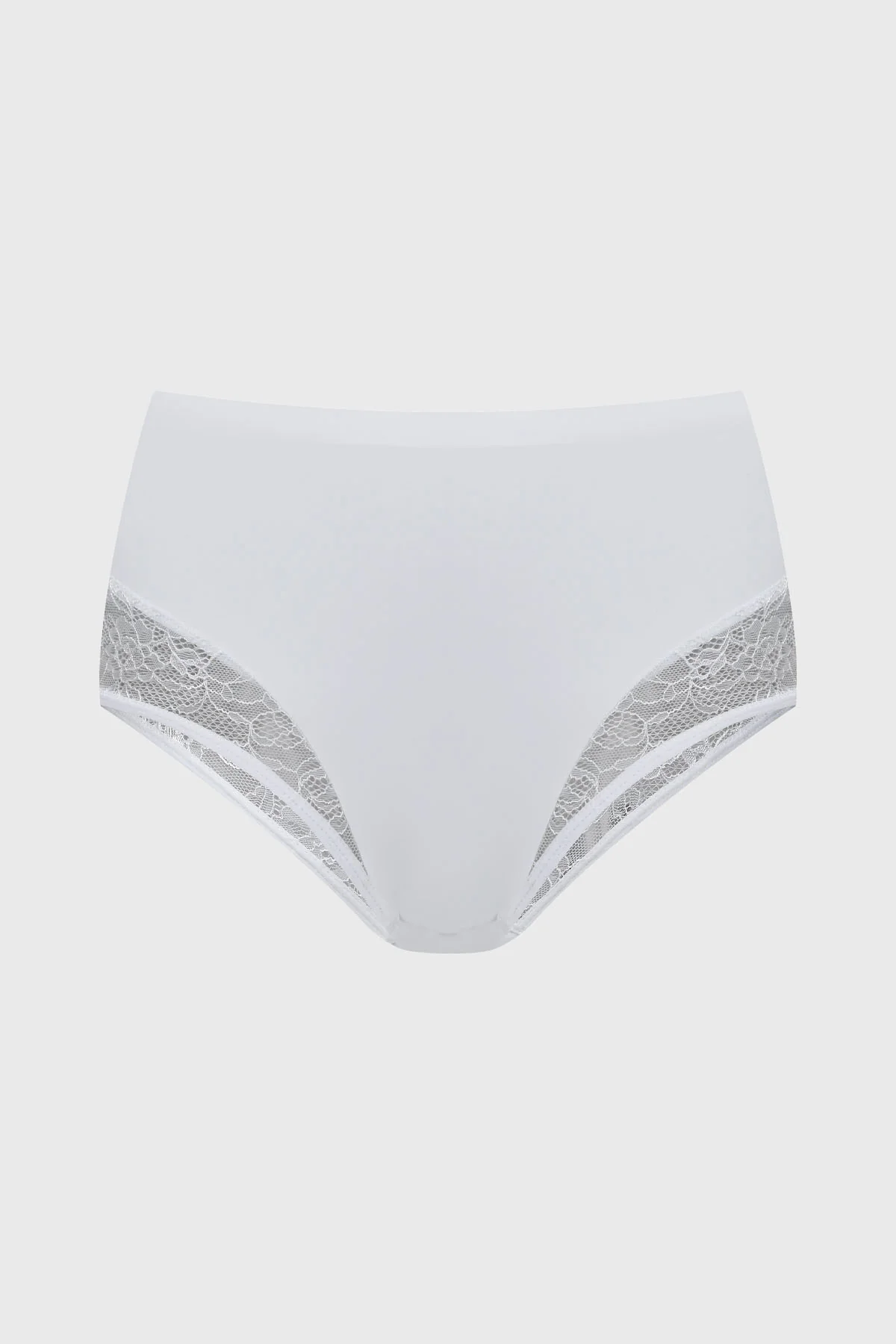 Calzón Mujer Tiro Alto Control Abdominal Blanco