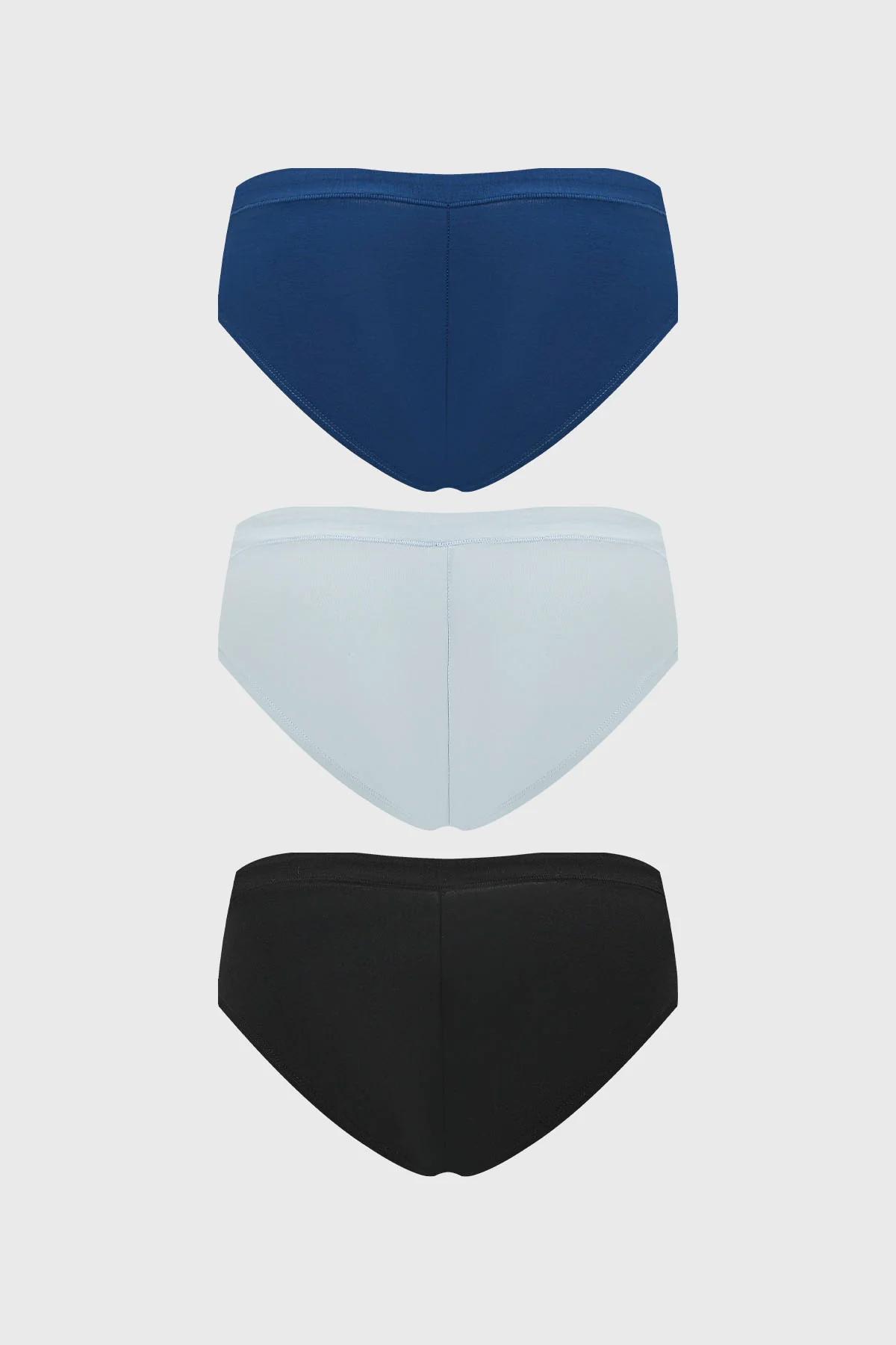 Calzón Mujer Tripack Pantaleta Azul Claro - Image 2