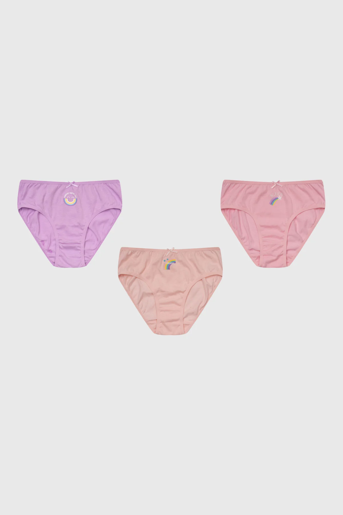 Calzón Niña Tripack Lila