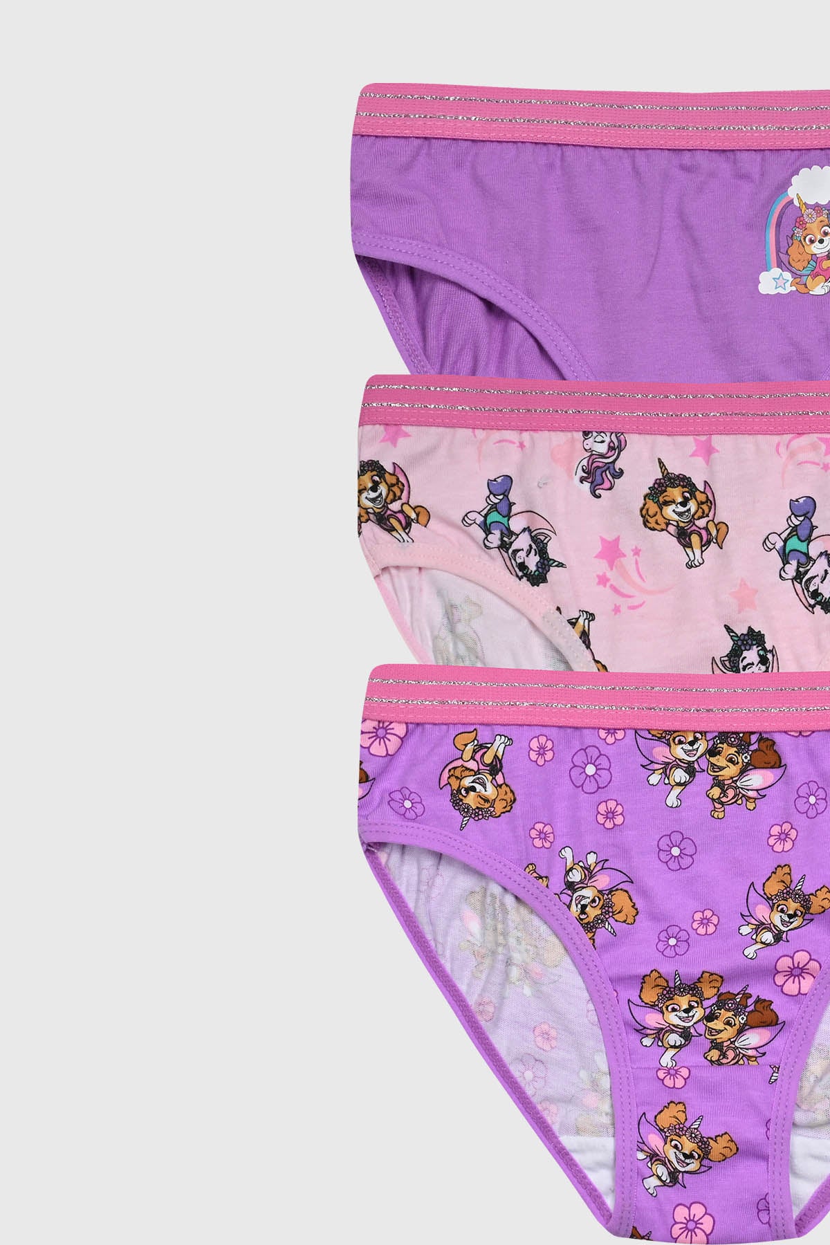 Calzón Niña Tripack Paw Patrol Morado - Image 2
