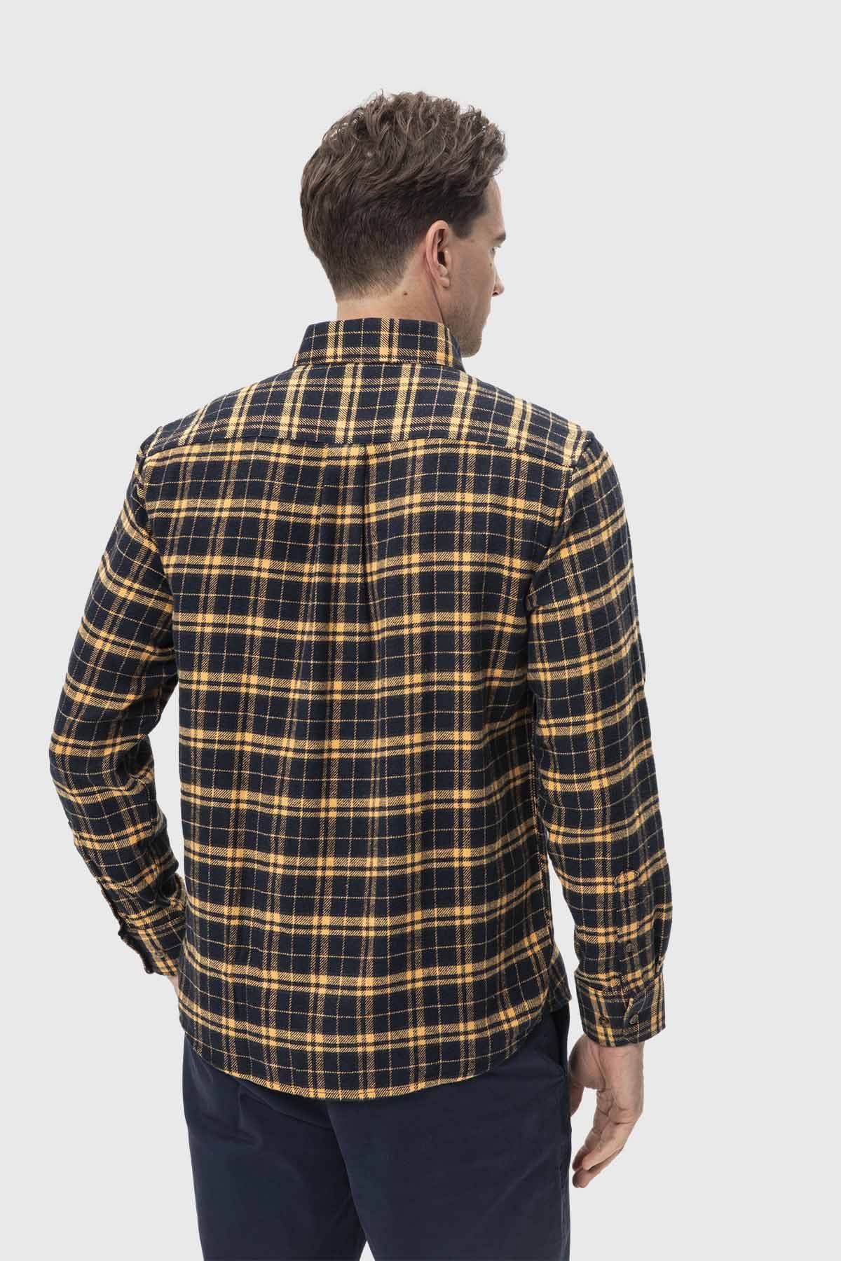 Camisa Hombre Básica Amarillo - Image 3
