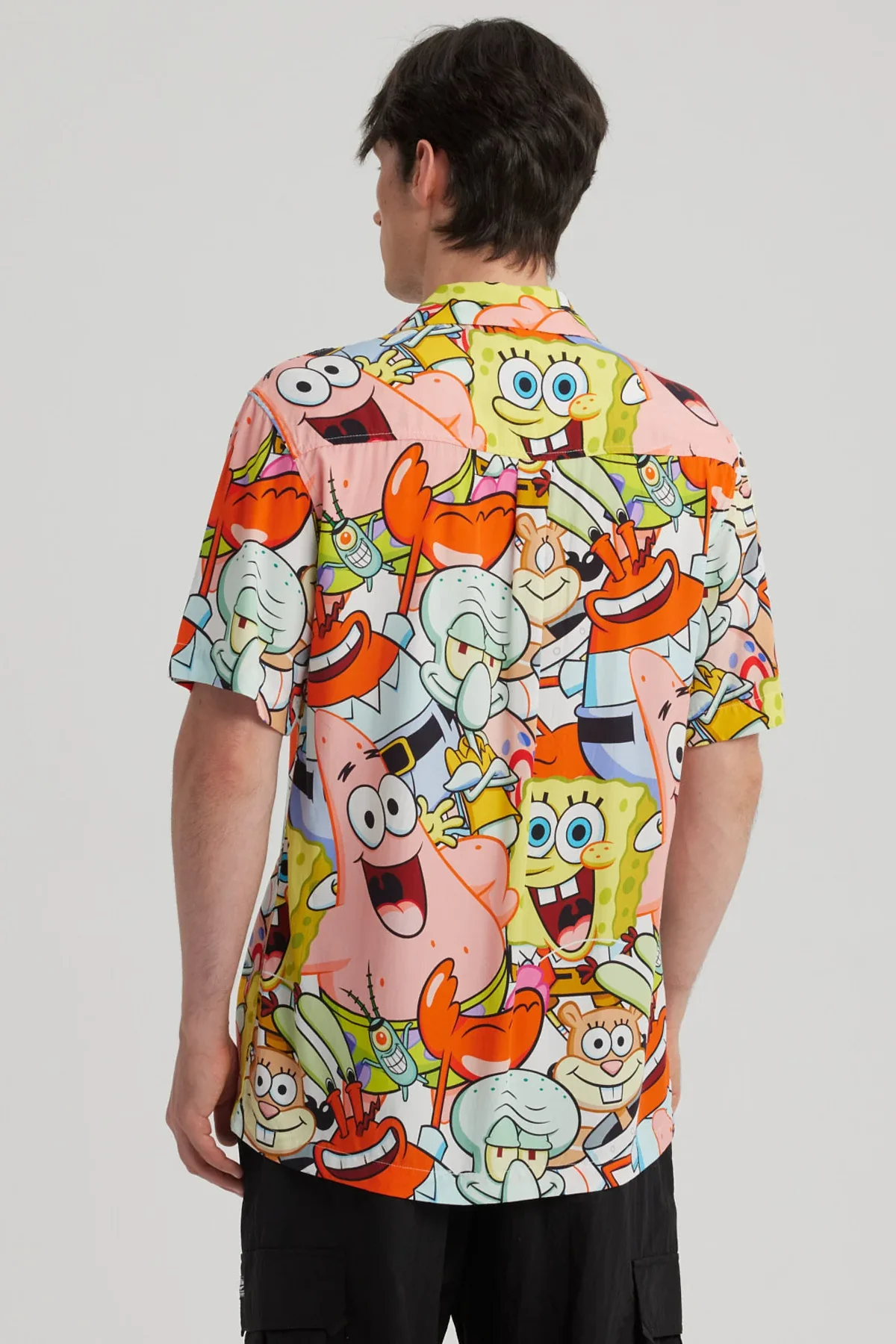 Camisa Hombre Bob Esponja Blanco - Image 3