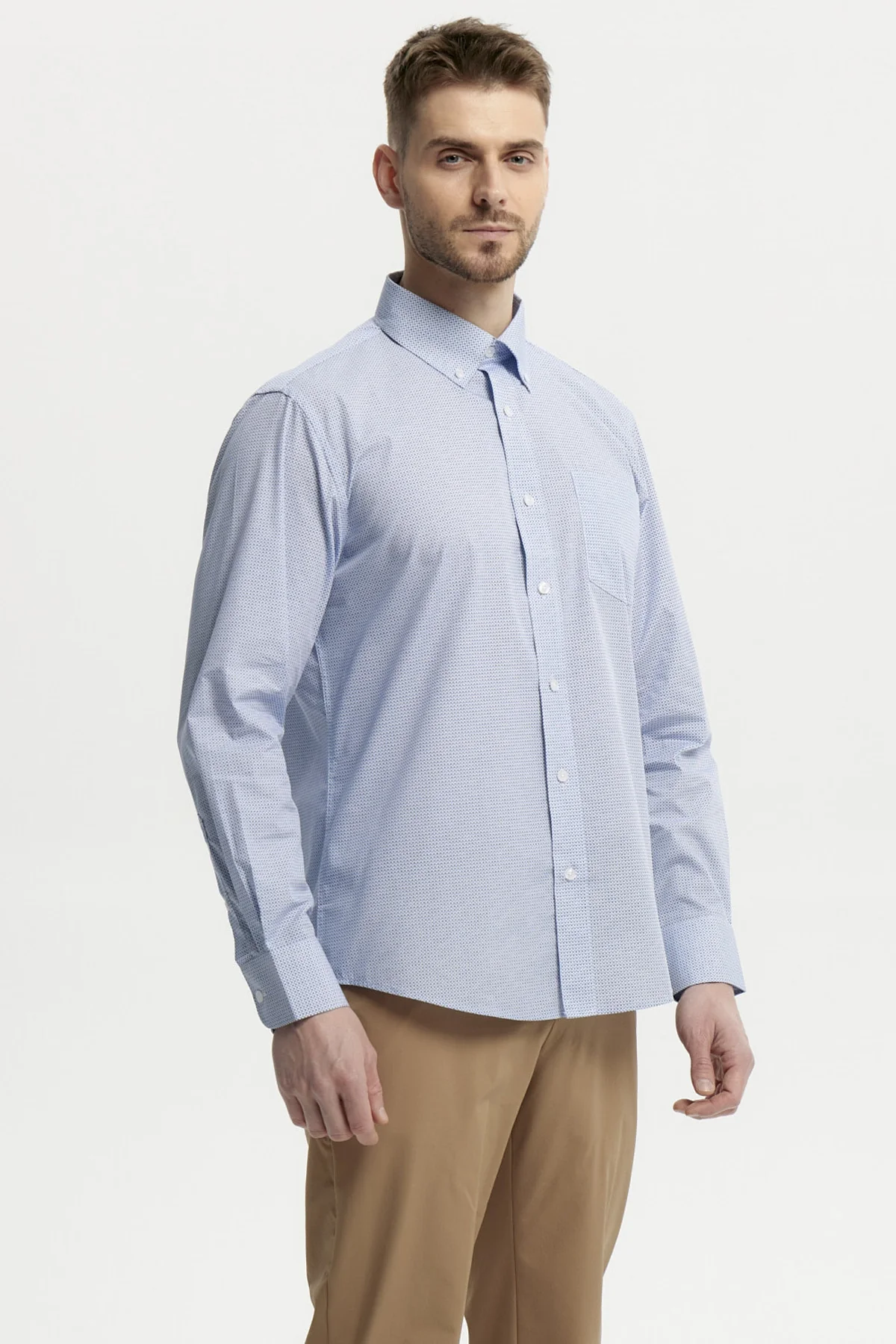 Camisa Hombre Fantasía Azul - Image 2