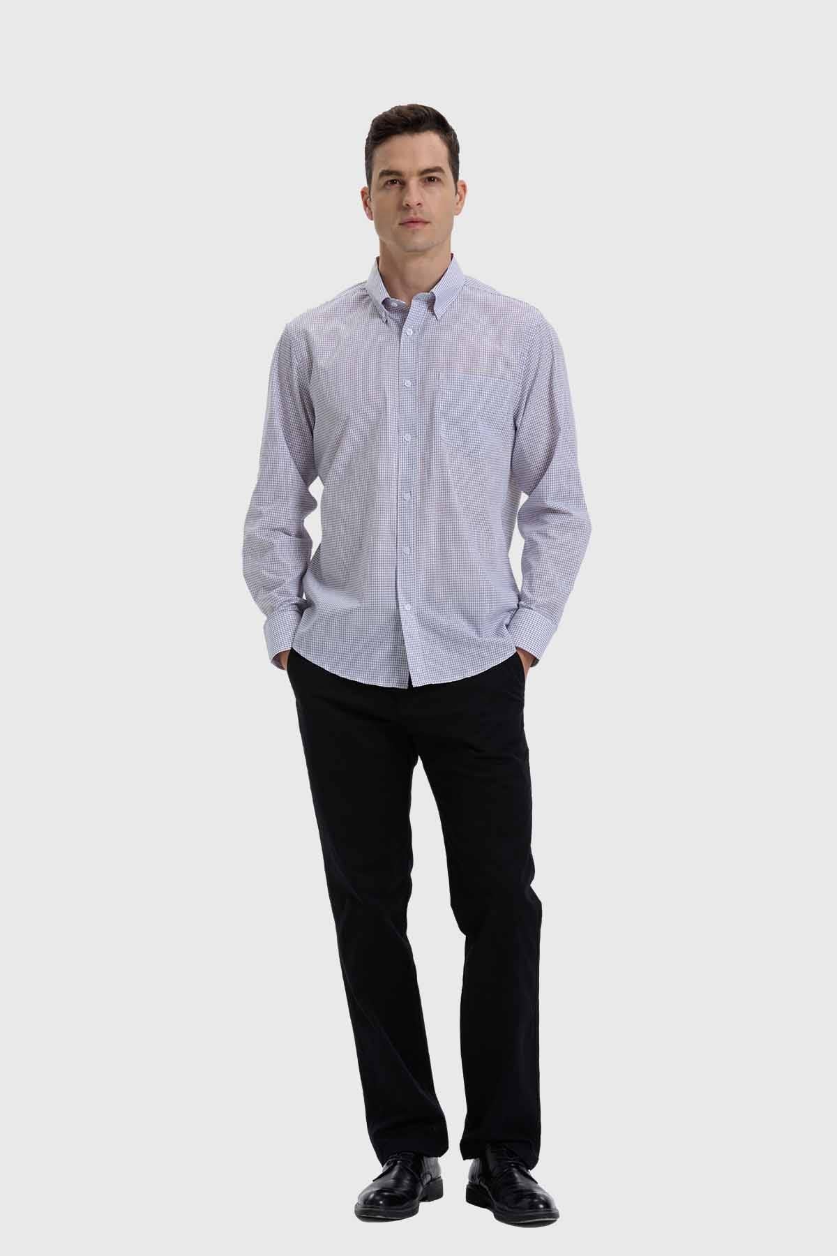 Camisa Hombre Fantasía Blanco - Image 4