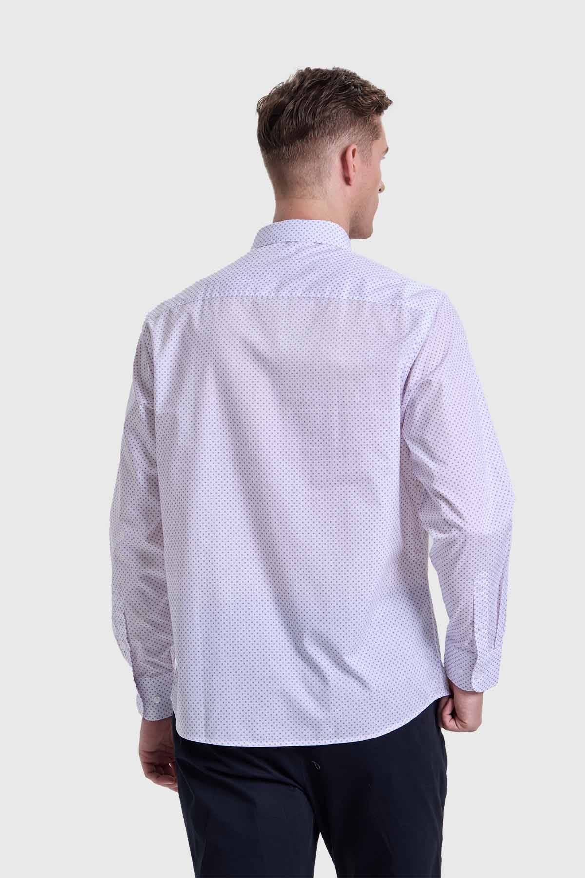 Camisa Hombre Fantasía Morado - Image 3