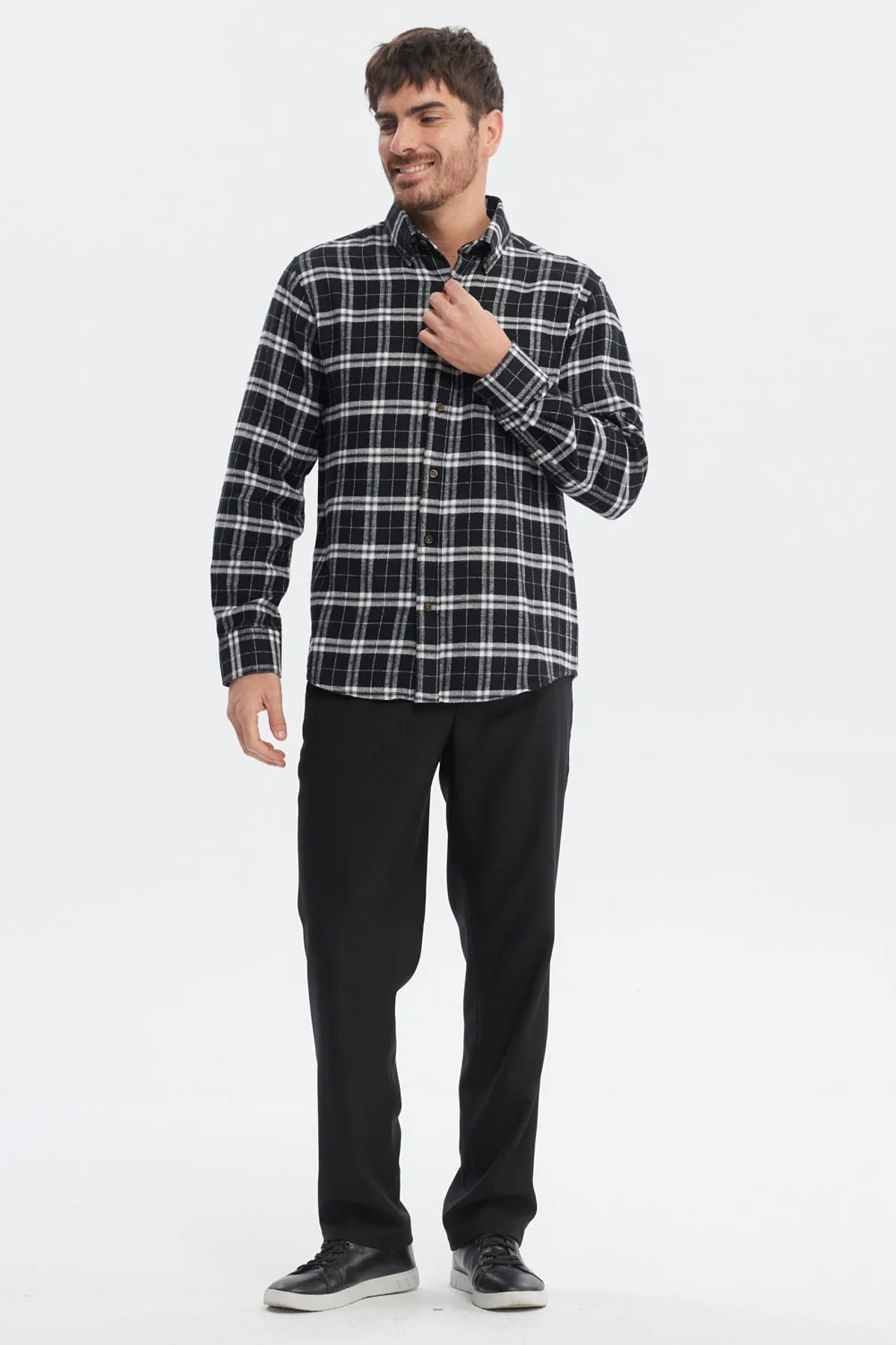 Camisa Hombre Franela Básica Marengo - Image 4