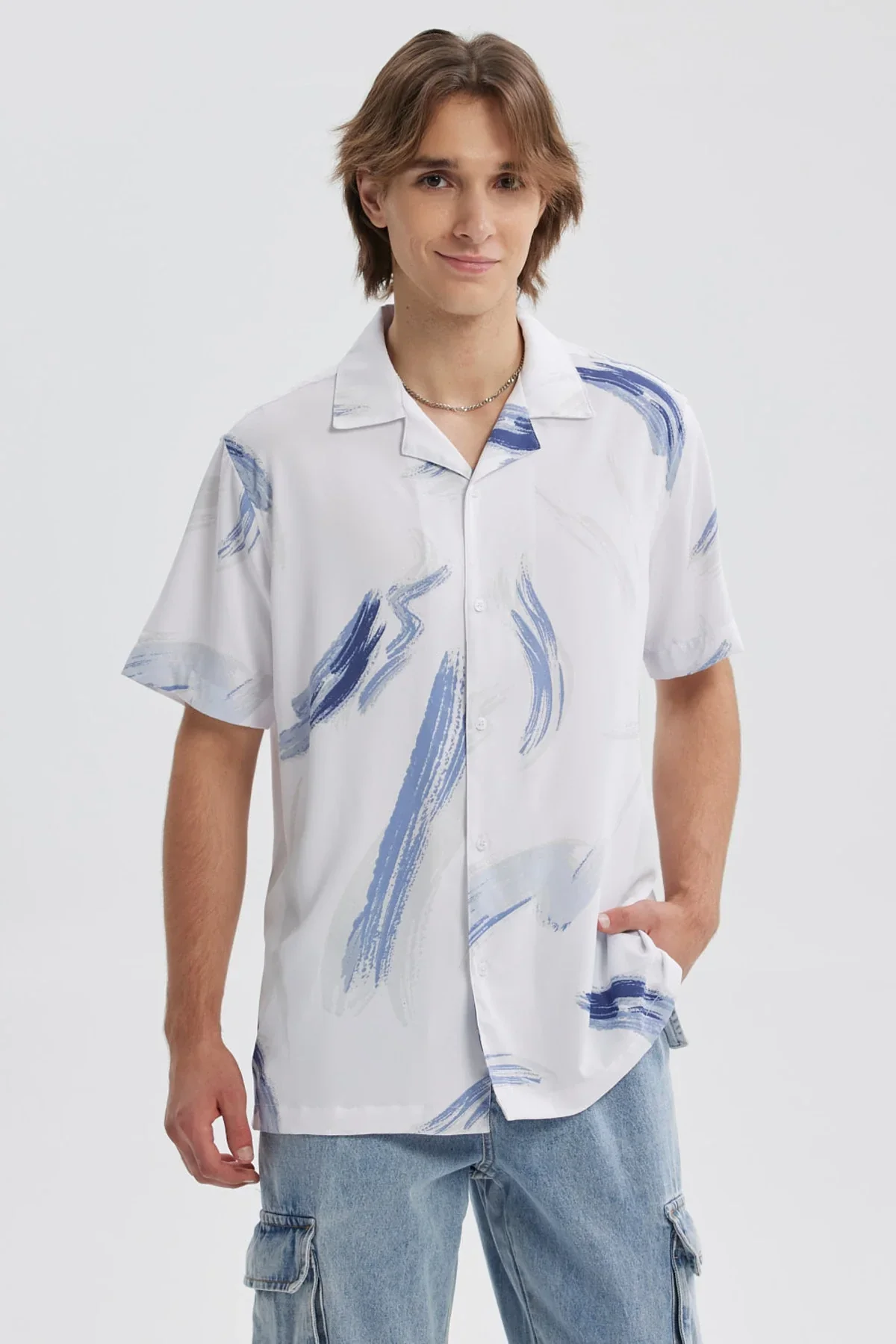 Camisa Hombre Full Rapport Blanco