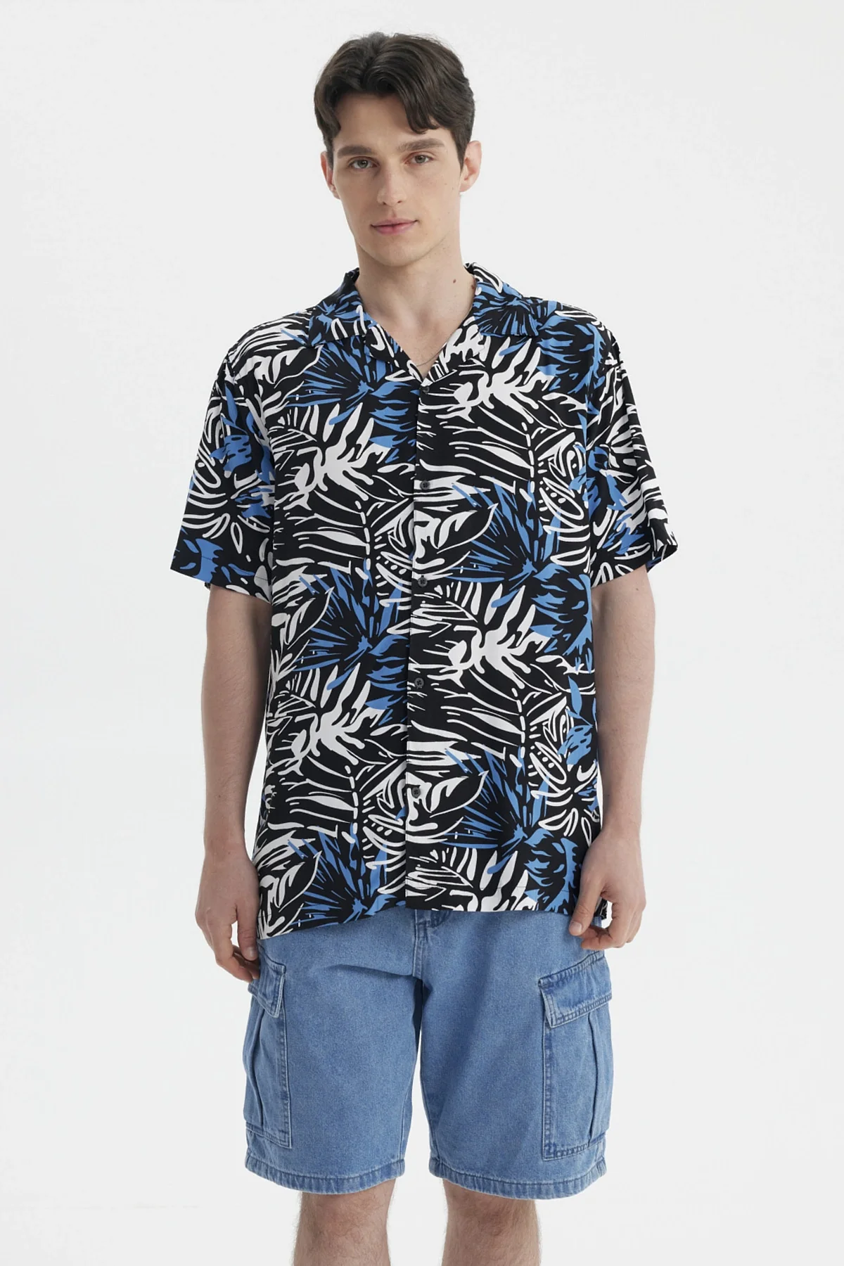 Camisa Hombre Full Rapport Negro