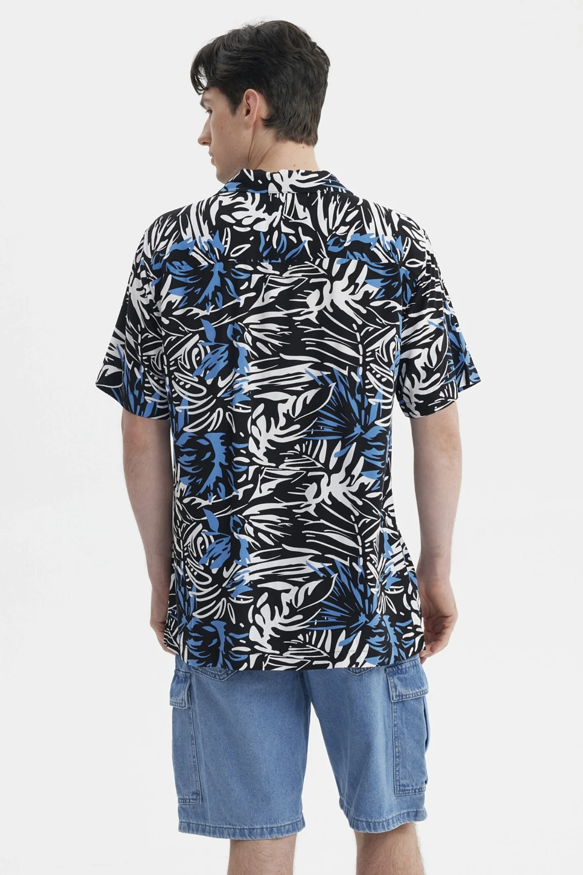 Camisa Hombre Full Rapport Negro - Image 3