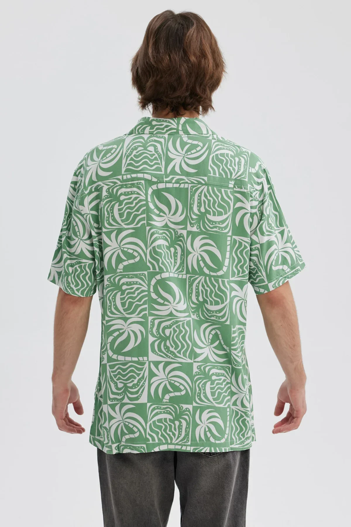 Camisa Hombre Full Rapport Verde - Image 3
