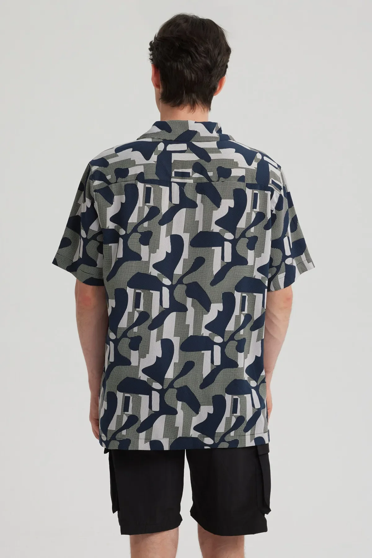 Camisa Hombre Rapport Azul - Image 3