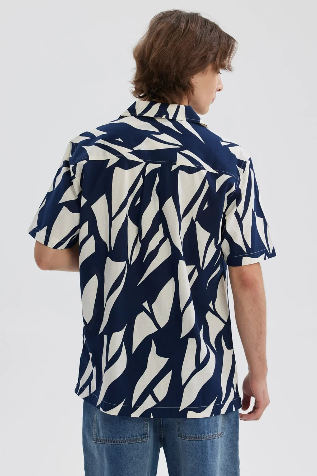Camisa Hombre Rapport Azul - Image 3