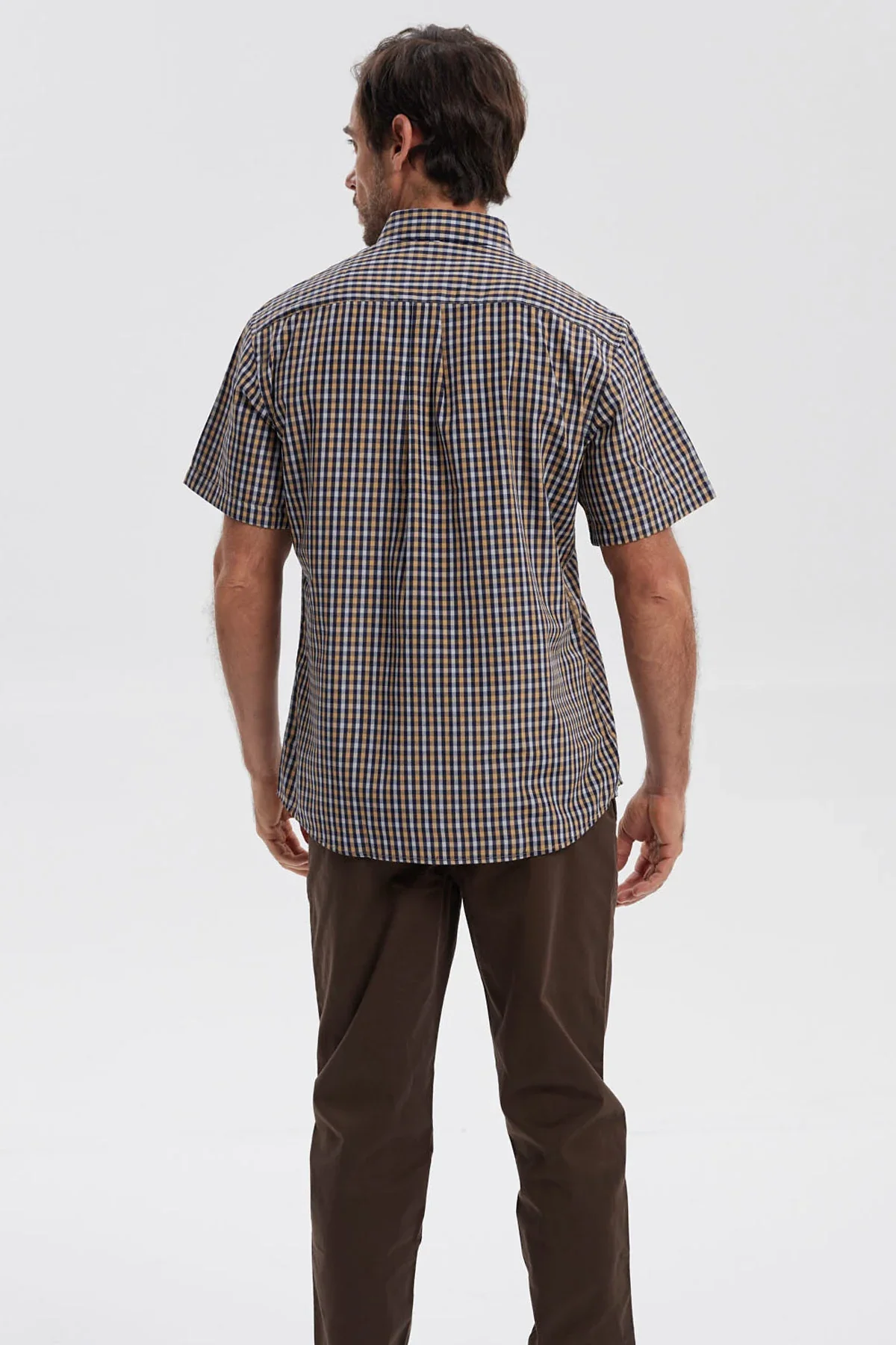 Camisa Hombre Rapport Regalo Amarillo - Image 3