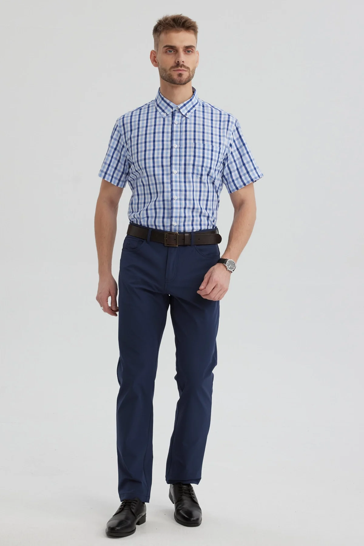 Camisa Hombre Rapport Regalo Azulino - Image 4