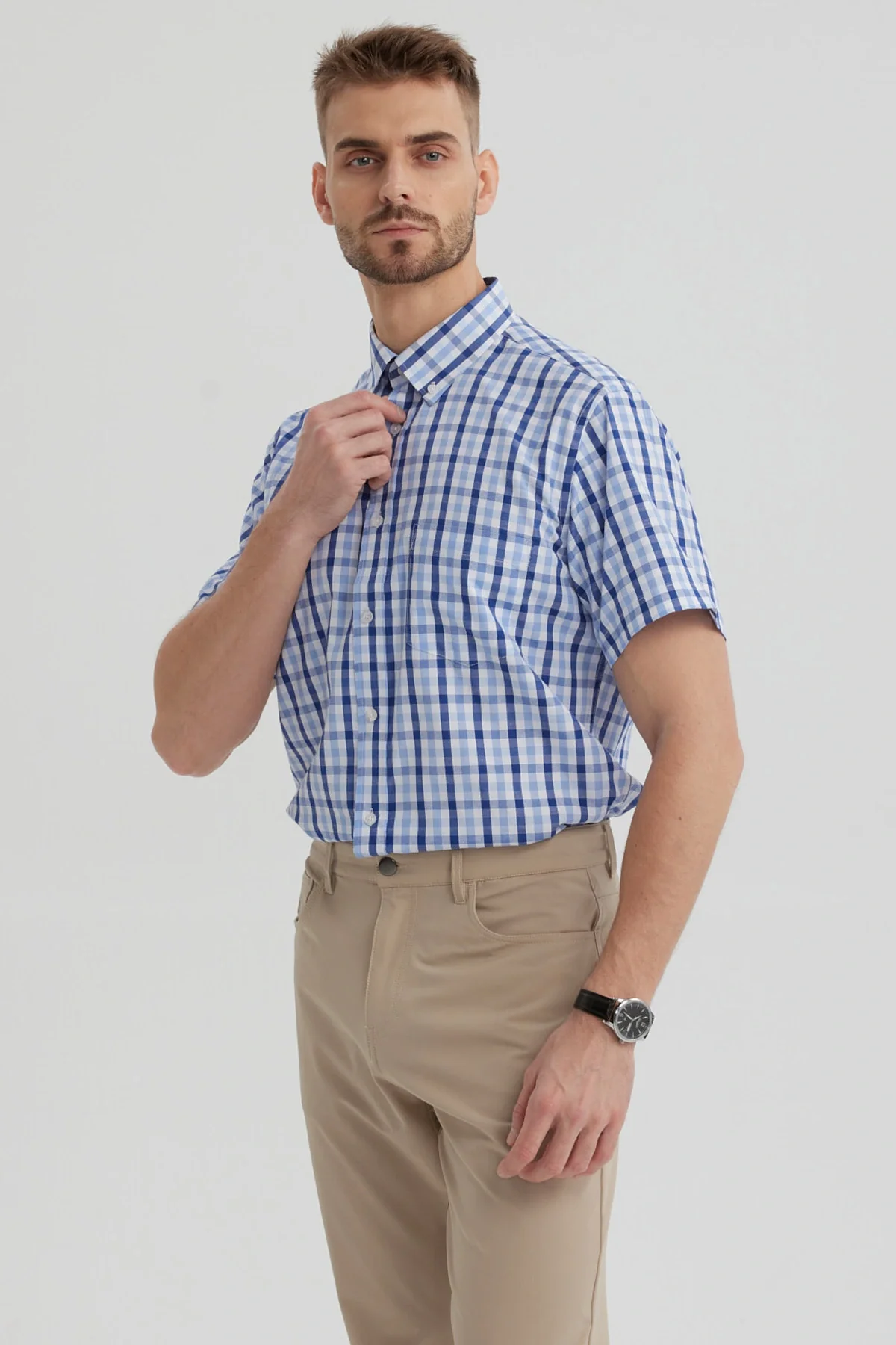 Camisa Hombre Rapport Regalo Azulino - Image 3