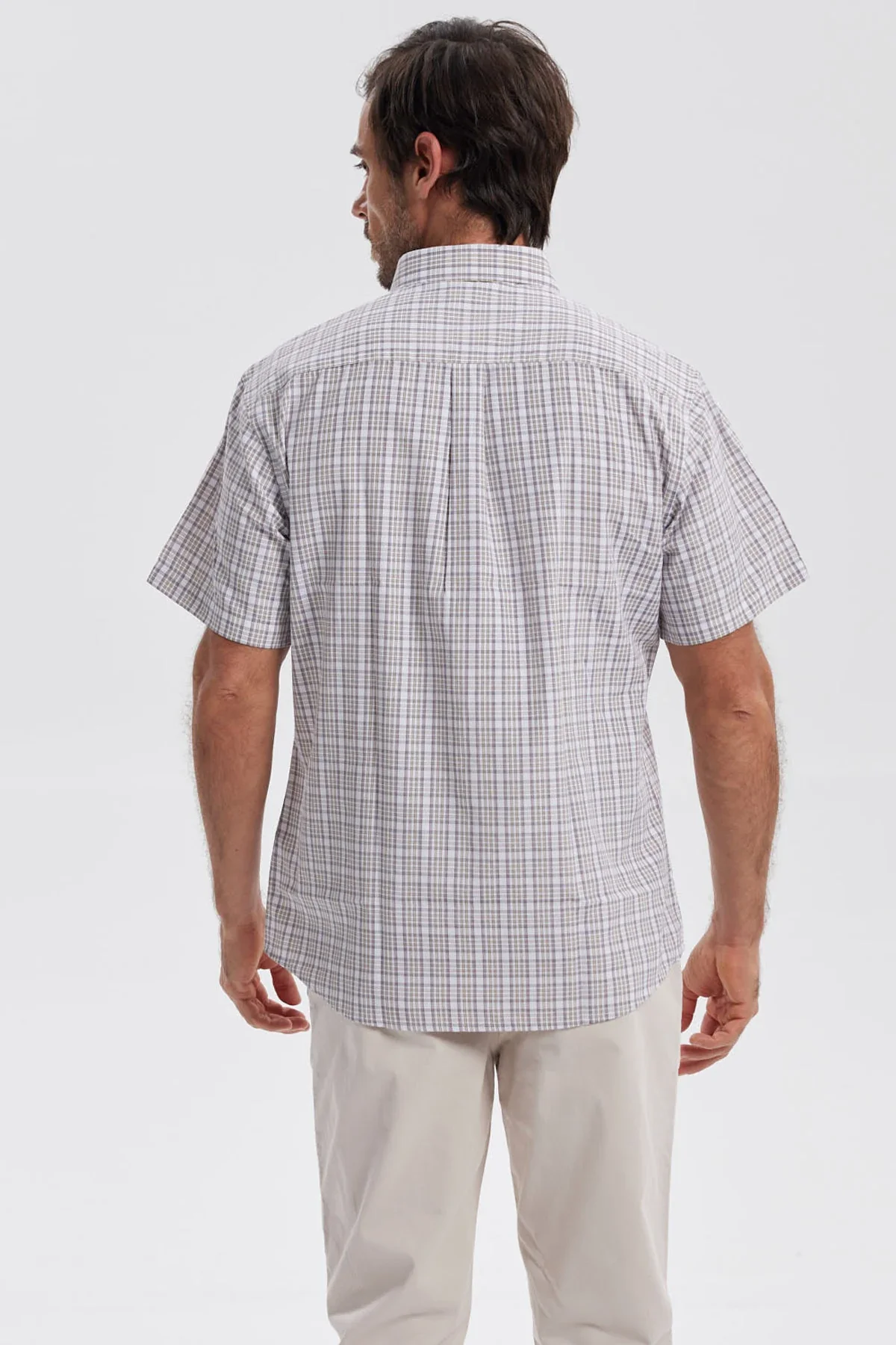 Camisa Hombre Rapport Regalo Beige - Image 3
