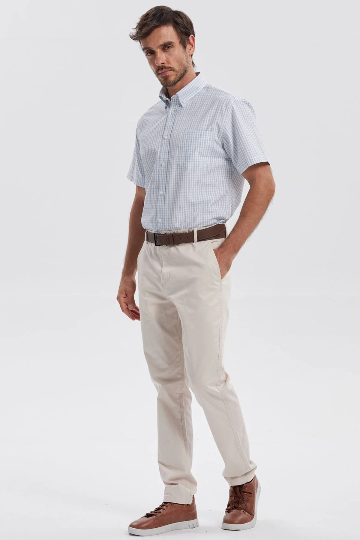 Camisa Hombre Rapport Regalo Blanco - Image 4