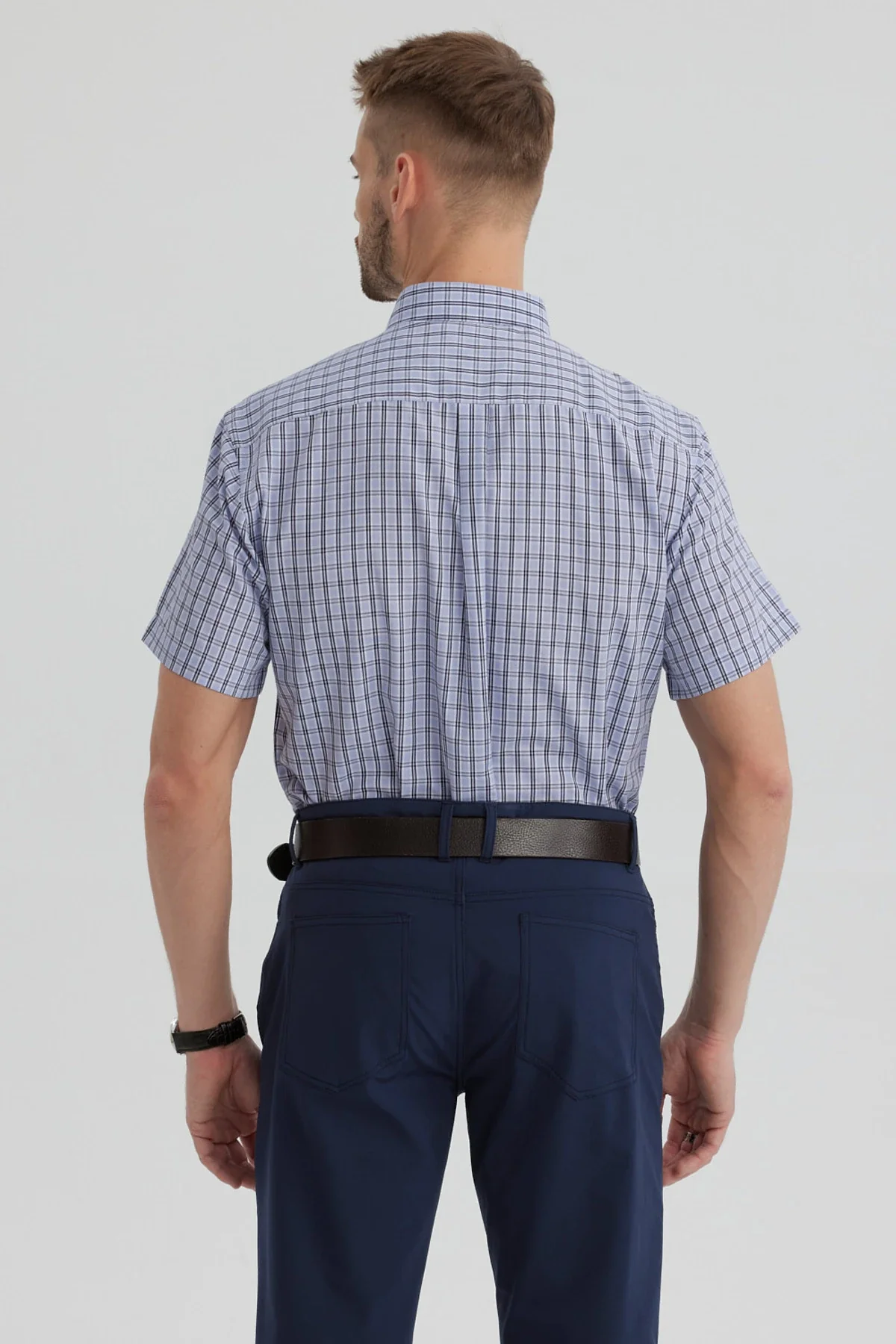 Camisa Hombre Rapport Regalo Celeste - Image 3
