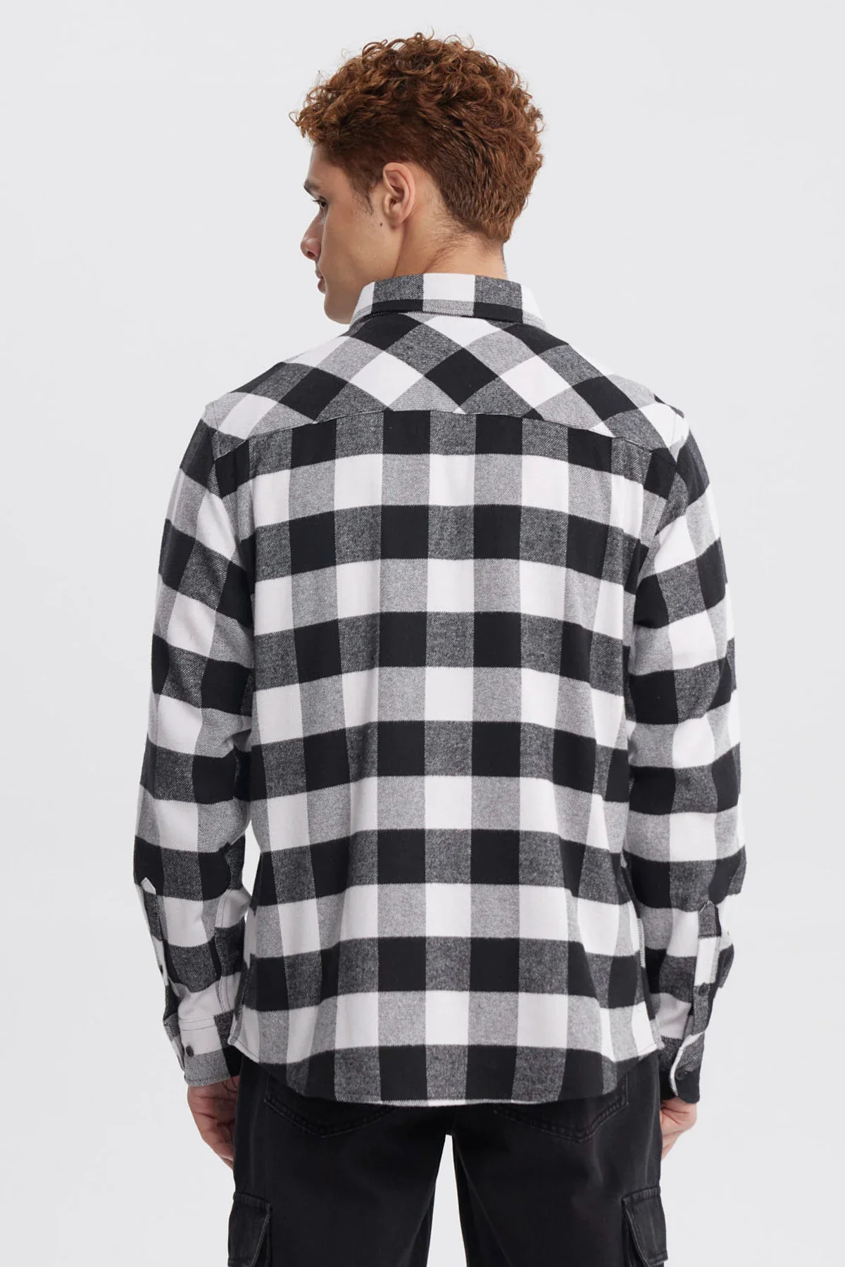 Camisa Hombre Slim Negro - Image 3