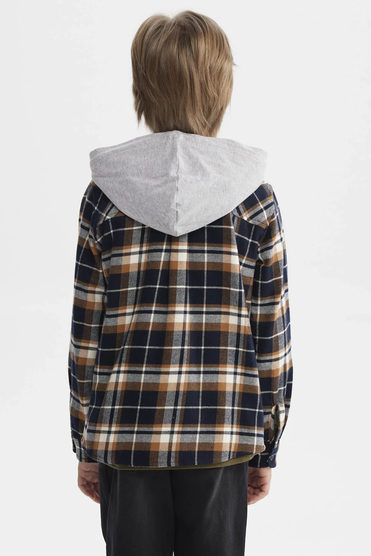 Camisa Niño Ancha Mostaza - Image 3