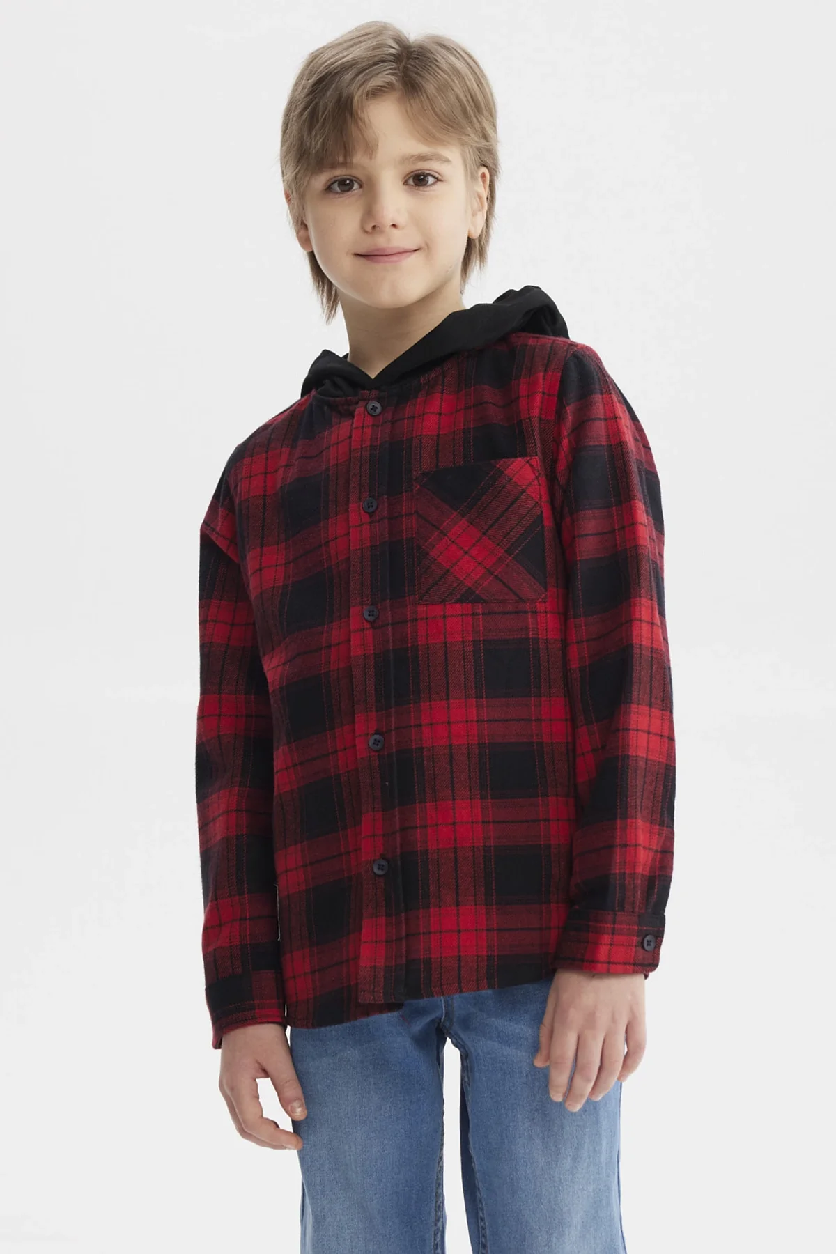Camisa Niño Ancha Rojo