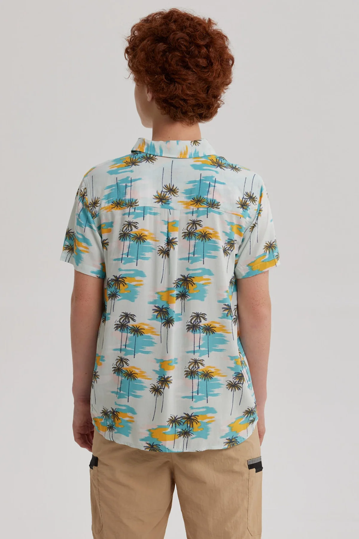 Camisa Niño Guayabera Aqua - Image 3
