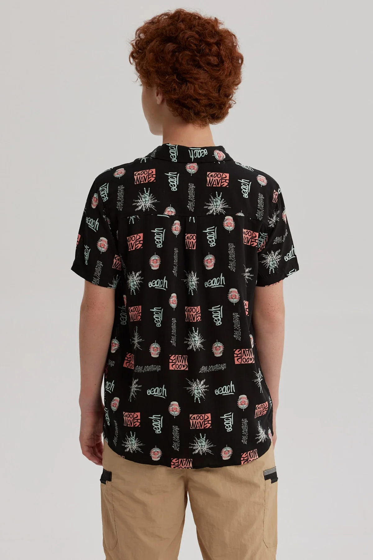 Camisa Niño Guayabera Negro - Image 3